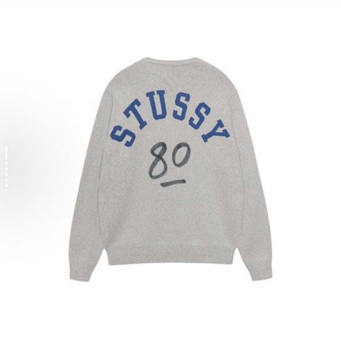 Stussy Men's Handwritten Crew Neck Sweater（117263）