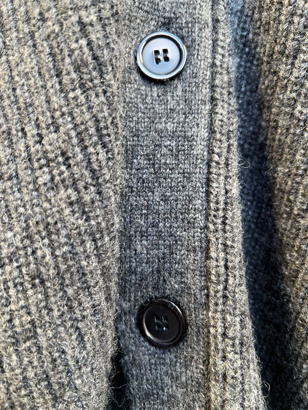 Louis Vuitton cashmere blend shawl collar cardigan jacket（1AFWBQ）