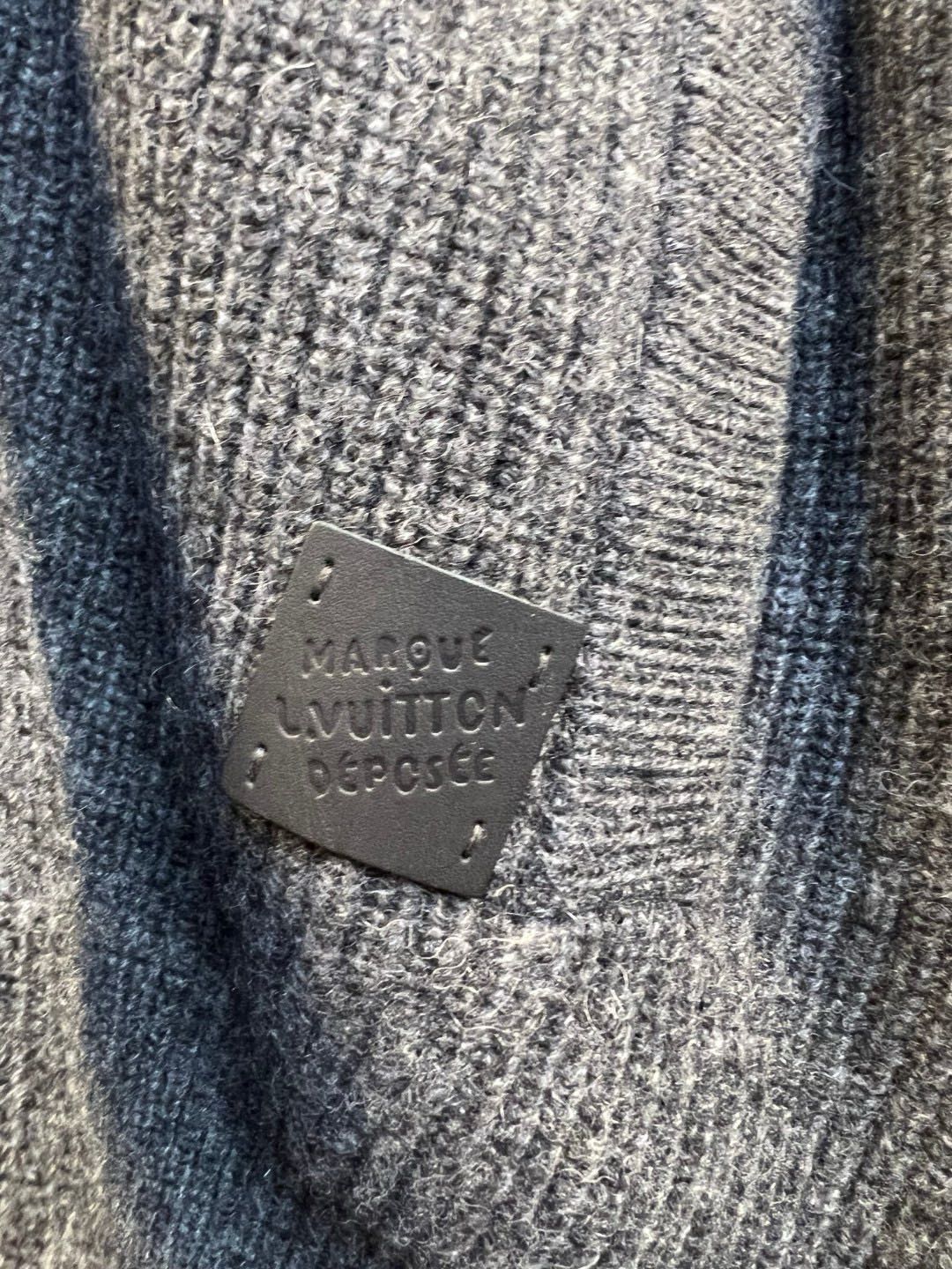 Louis Vuitton cashmere blend shawl collar cardigan jacket（1AFWBQ）
