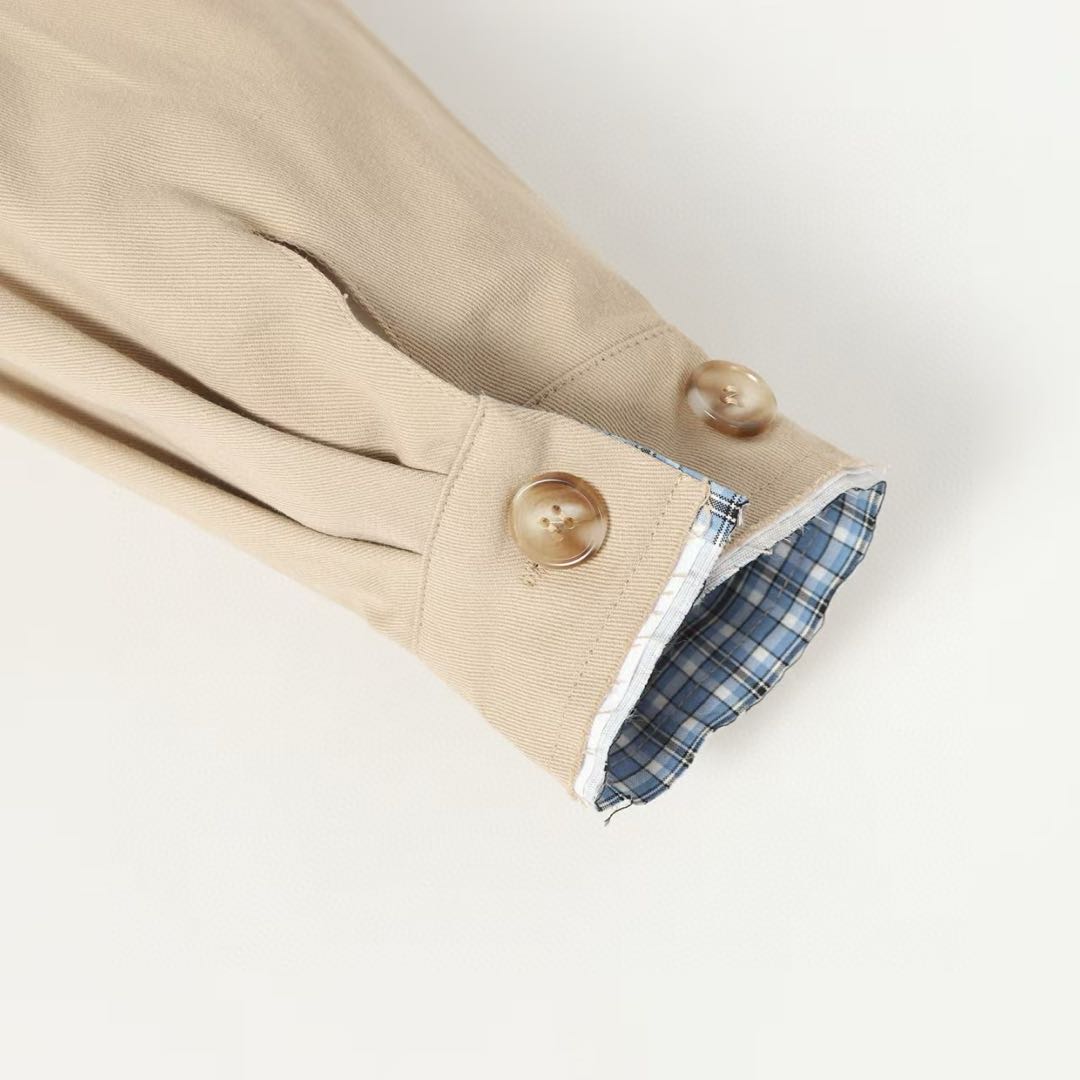 MIU MIU logo detachable plaid collar zip-up bomber jacket（ML1216-1UPX-F0065-S-OOO）