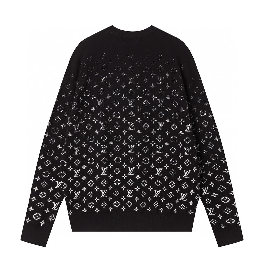 Louis Vuitton 1ABIYP Lvse Monogram Degrade Crewneck（1A8A1R）