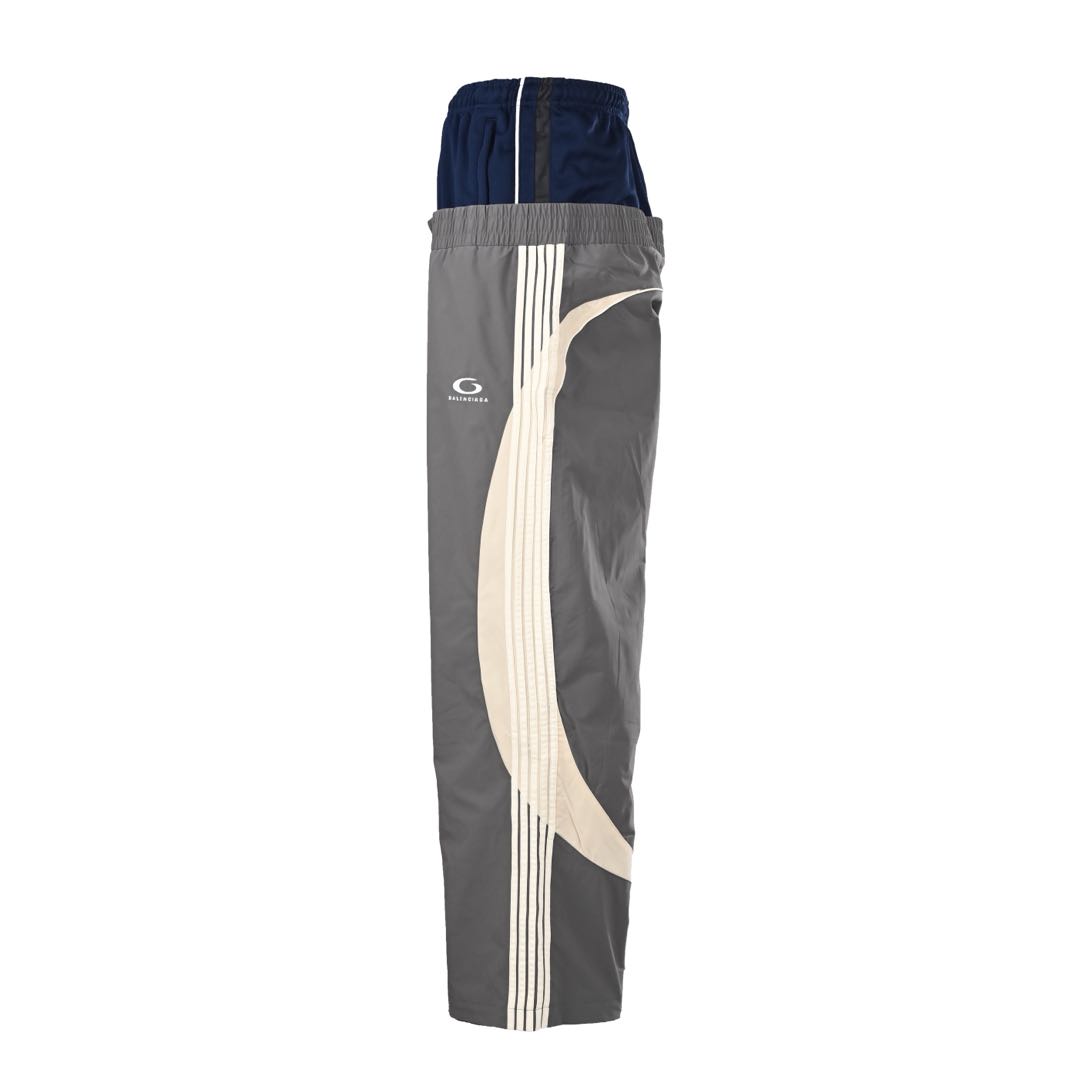 BALENCIAGA Cut-Up Tracksuit Pants  (808909TRO311000）