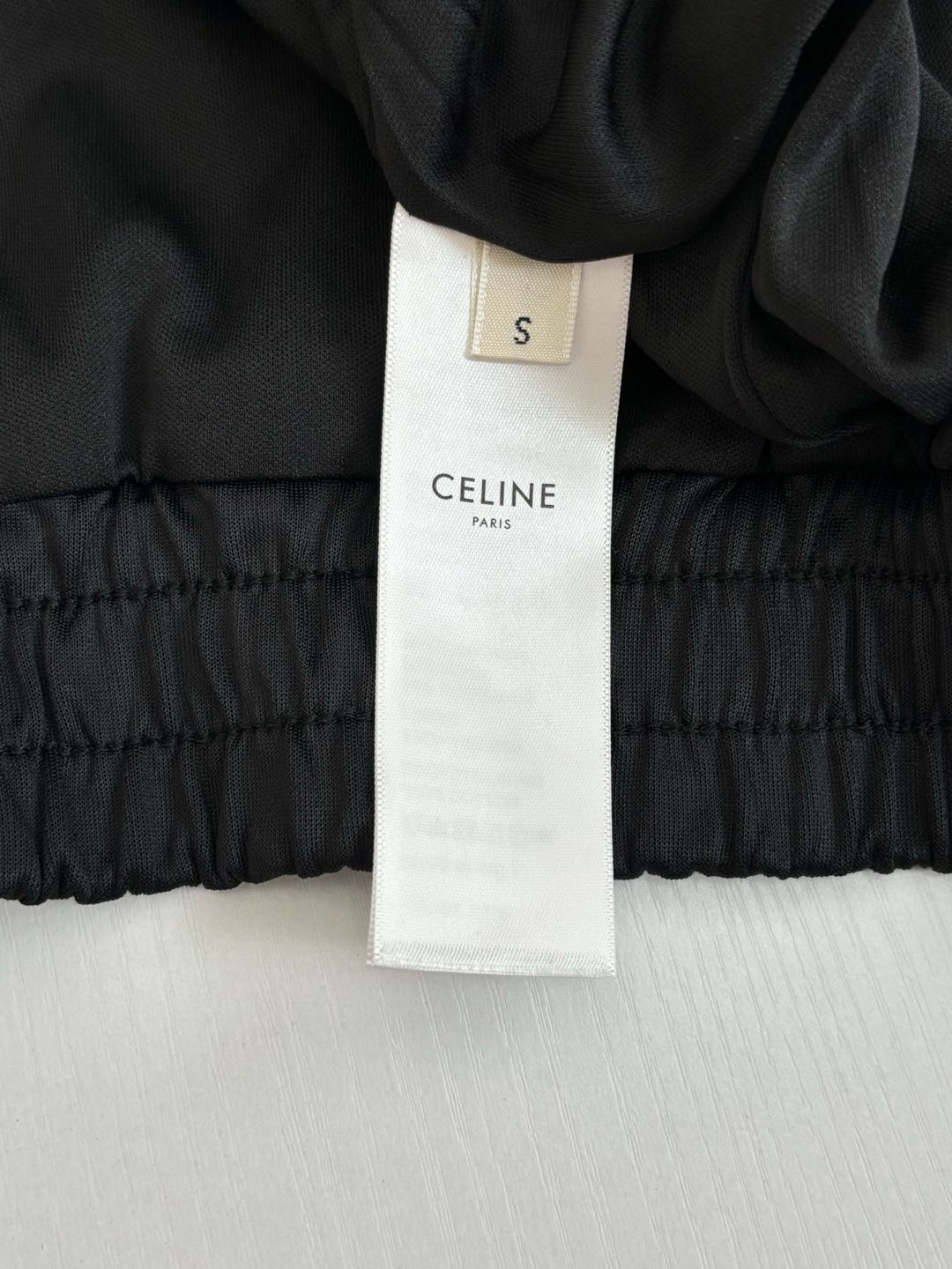 CELINE Reversible Athletic Sweatshirt / Jersey "Black"（2Y490121O-38NO）