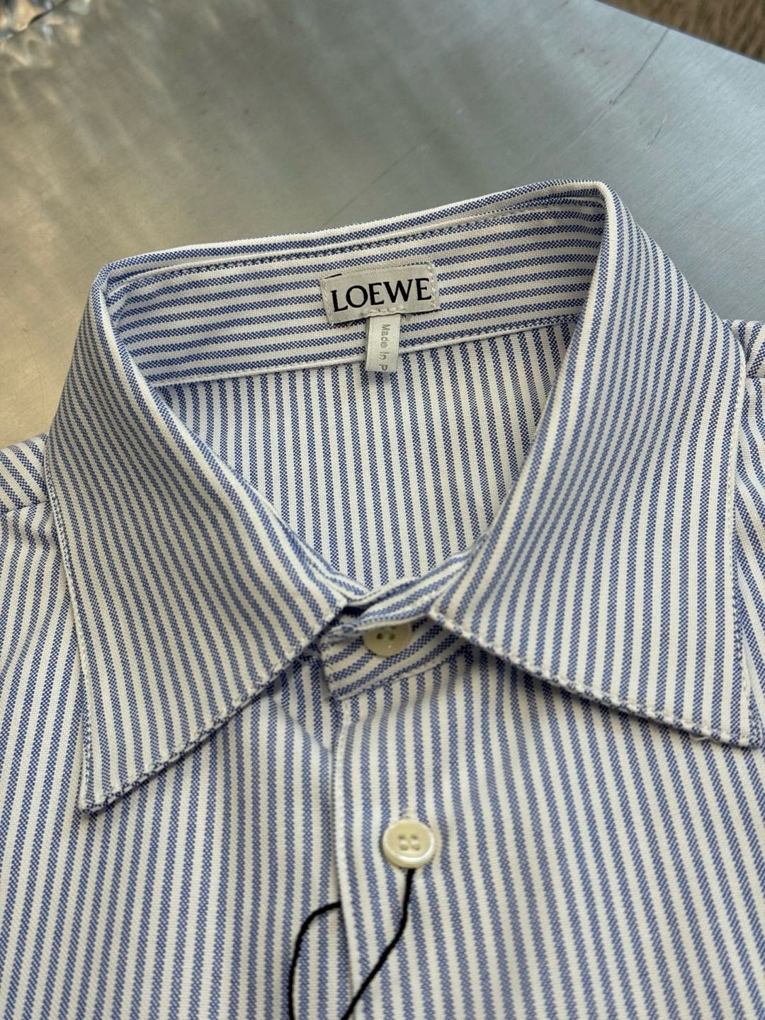 Loewe Stripe Anagram Shirt（H526Y05W32-2105）
