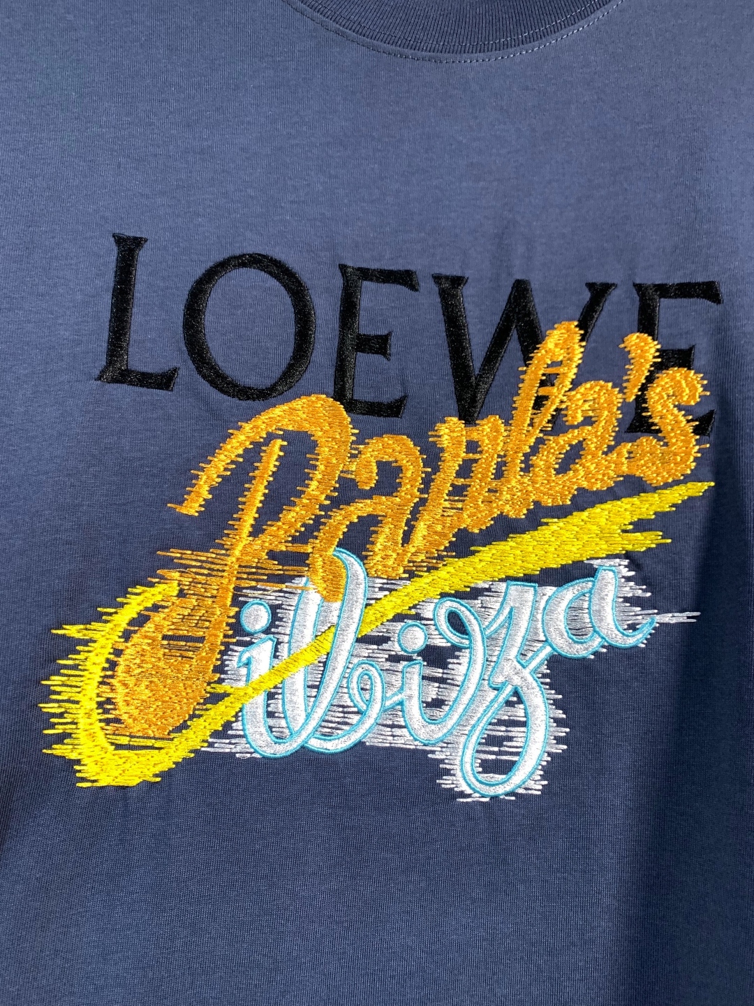 Loewe paula's ibiza Logo cotton t-shirt (H616Y22X84-3439）