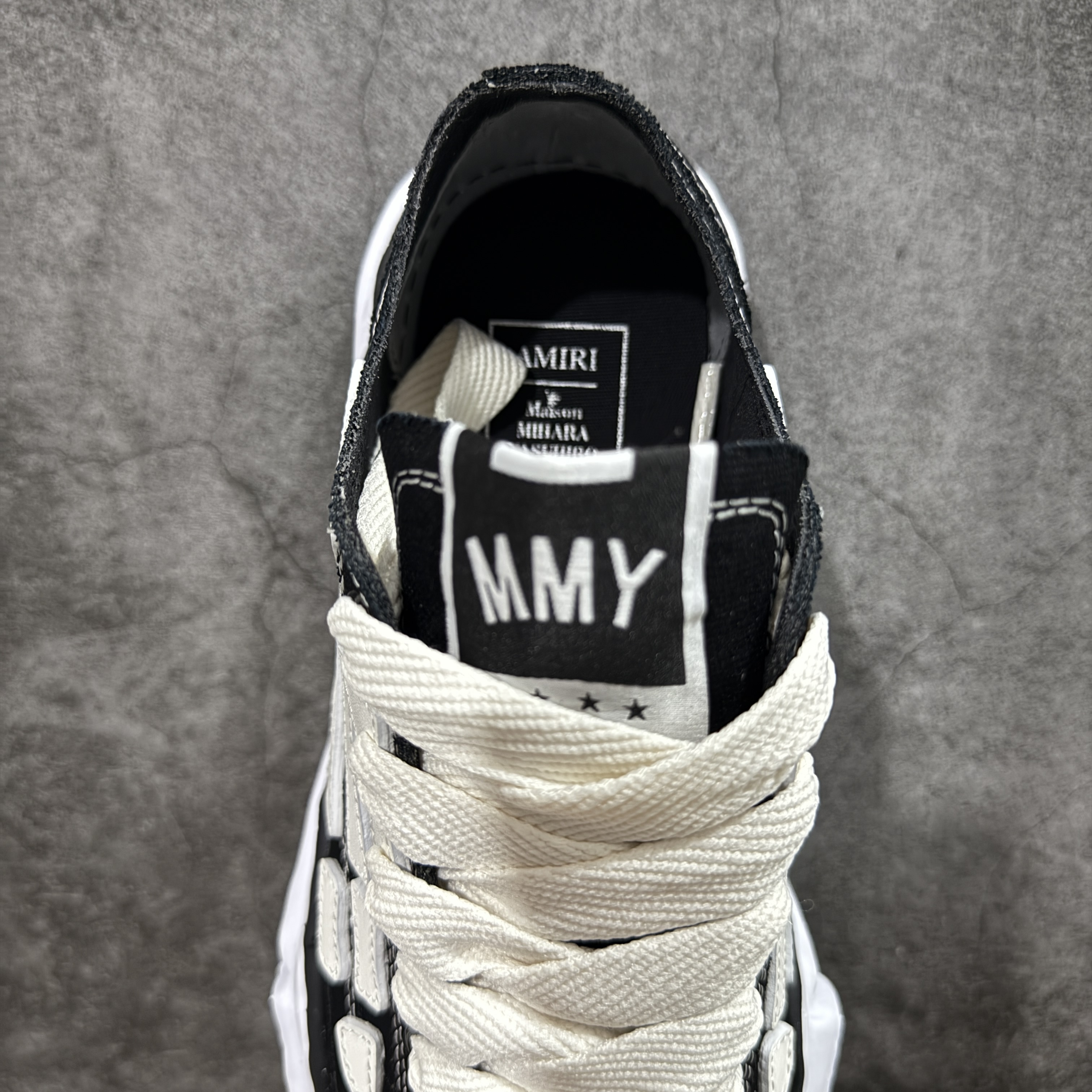 AMIRI MMY Bones x Maison MIHARA YASUHIRO Black（AMFOSR1076-001）