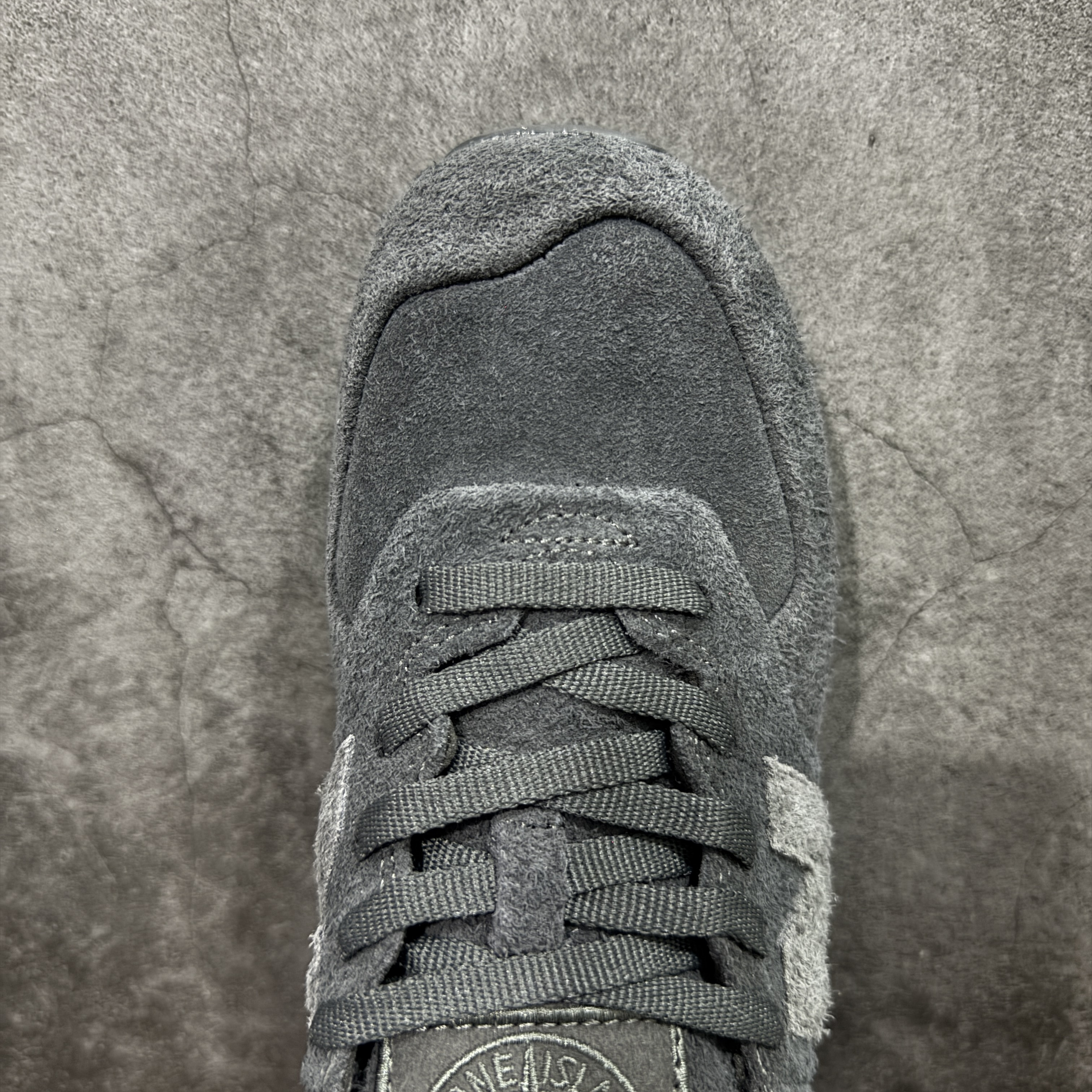 Stone Island × New Balance 574 Legacy Ghost "Dark Grey"(U574BST1)
