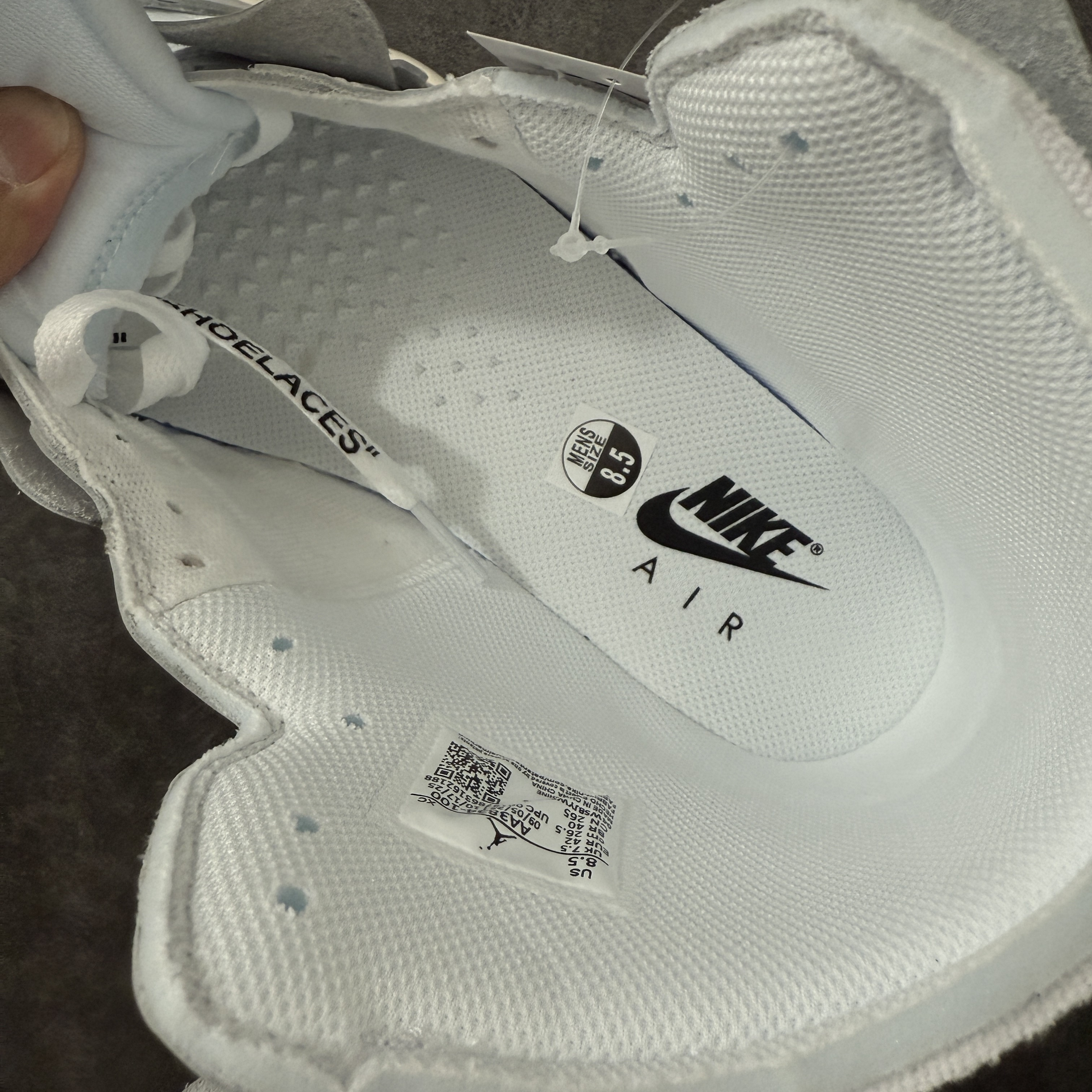 Off-White × Nike Air Jordan 1 Retro High OG "Alaska"（26ss） (AA3834-100)