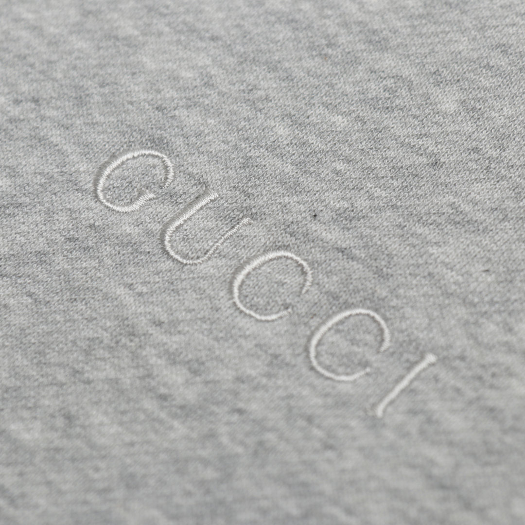 GUCCI Knitted cotton hooded sweatshirt（768444-XJG2X-1160）