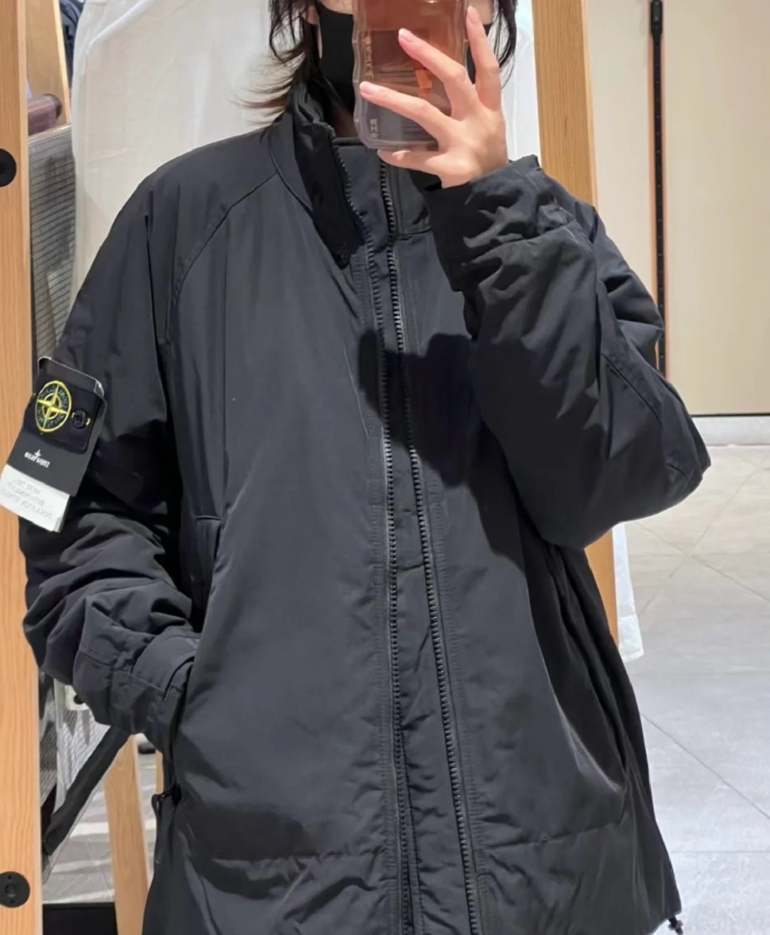 STONE ISLAND DOUBLE ZIP HOODED STRETCH JACKET STONE ISLAND DOUBLE ZIP HOODED STRETCH JACKET