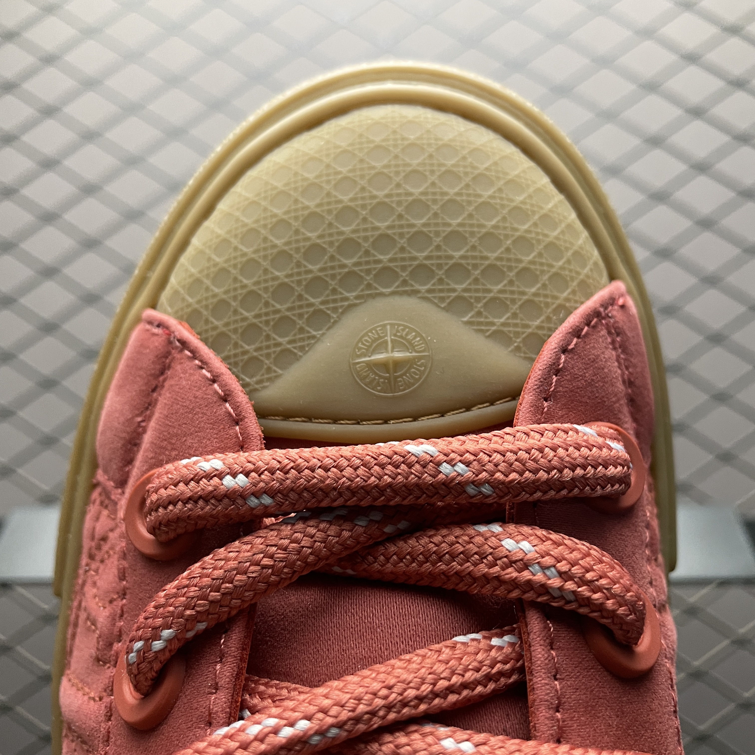 Stone Island x Dior B33 Skateboard Shoes "Red"（3SN303ZAM-H440）