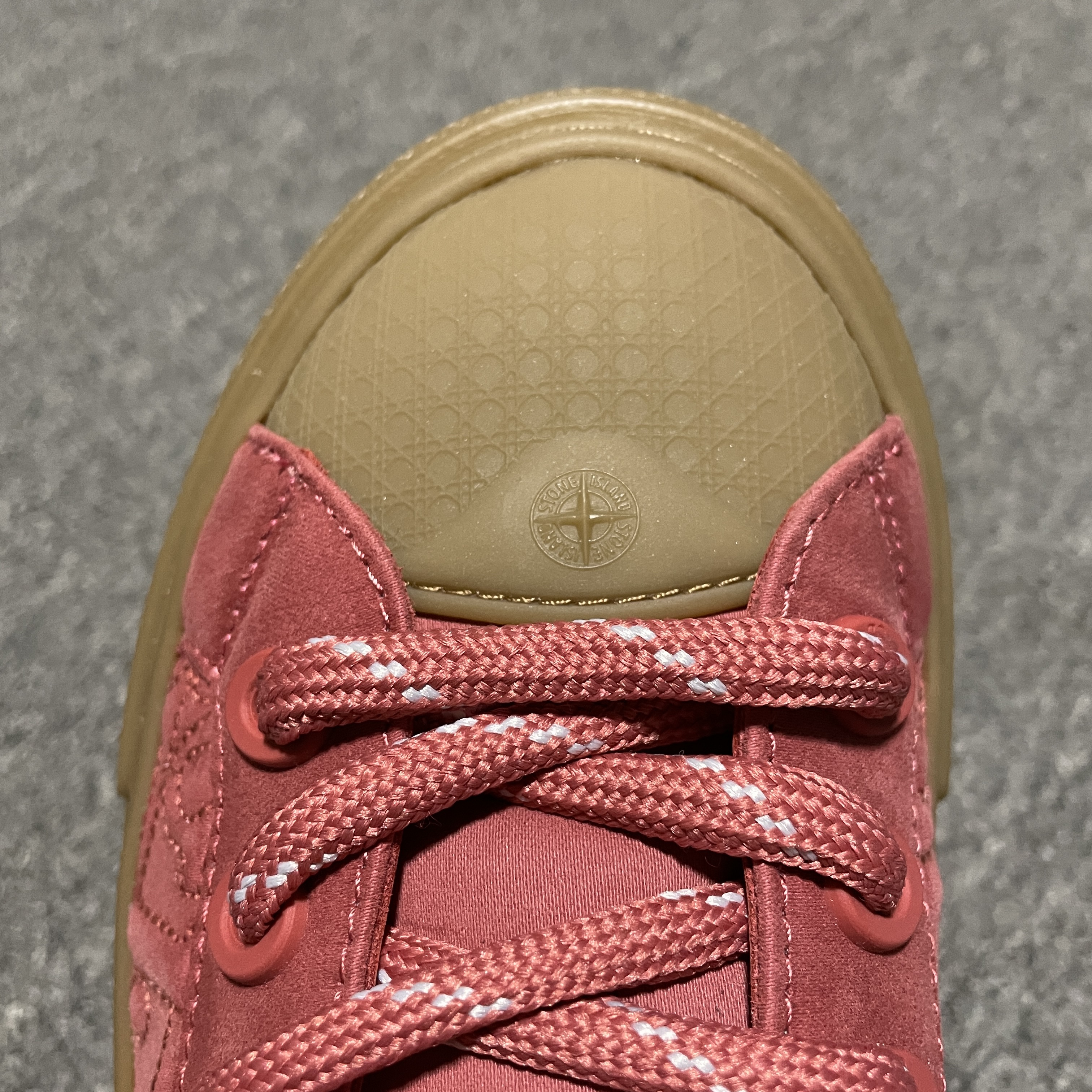 Stone Island x Dior B33 Skateboard Shoes "Red"（3SN303ZAM-H440）