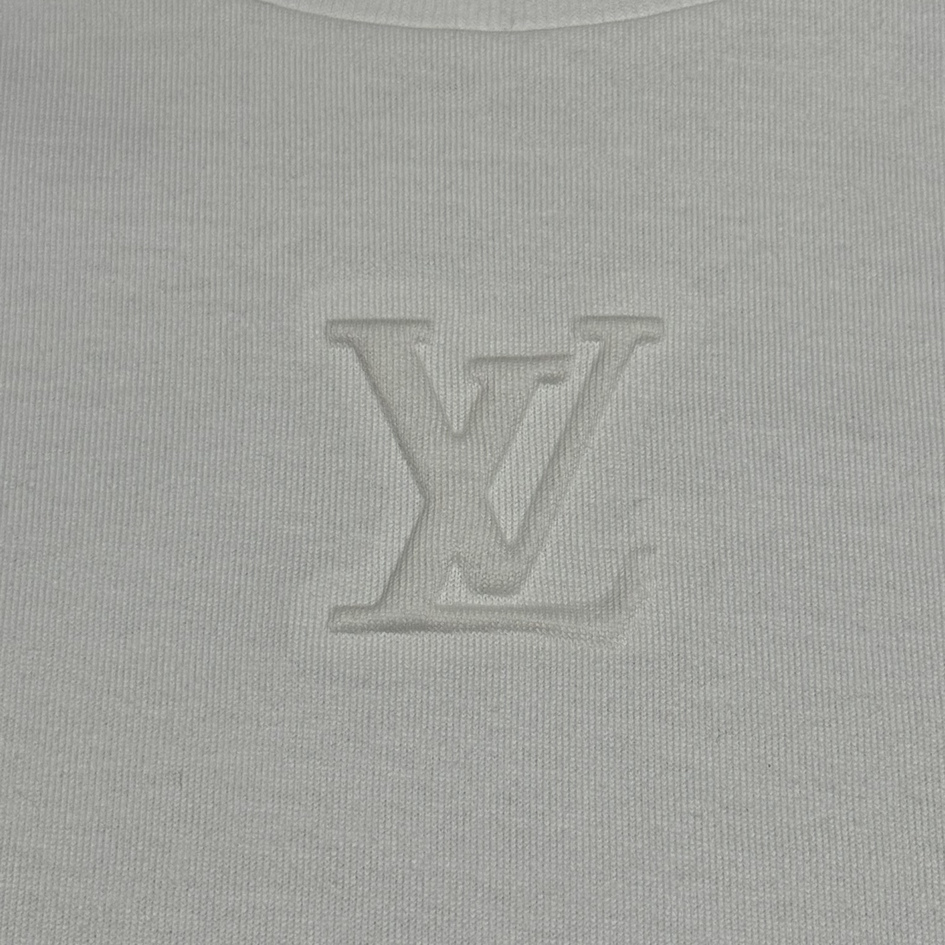 Louis Vuitton Embossed LV long sleeve T-shirt（1AGJQJ）