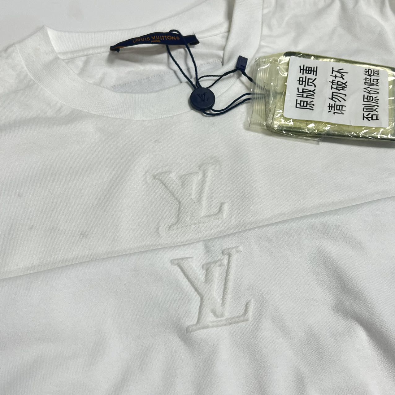 Louis Vuitton Embossed LV long sleeve T-shirt（1AGJQJ）