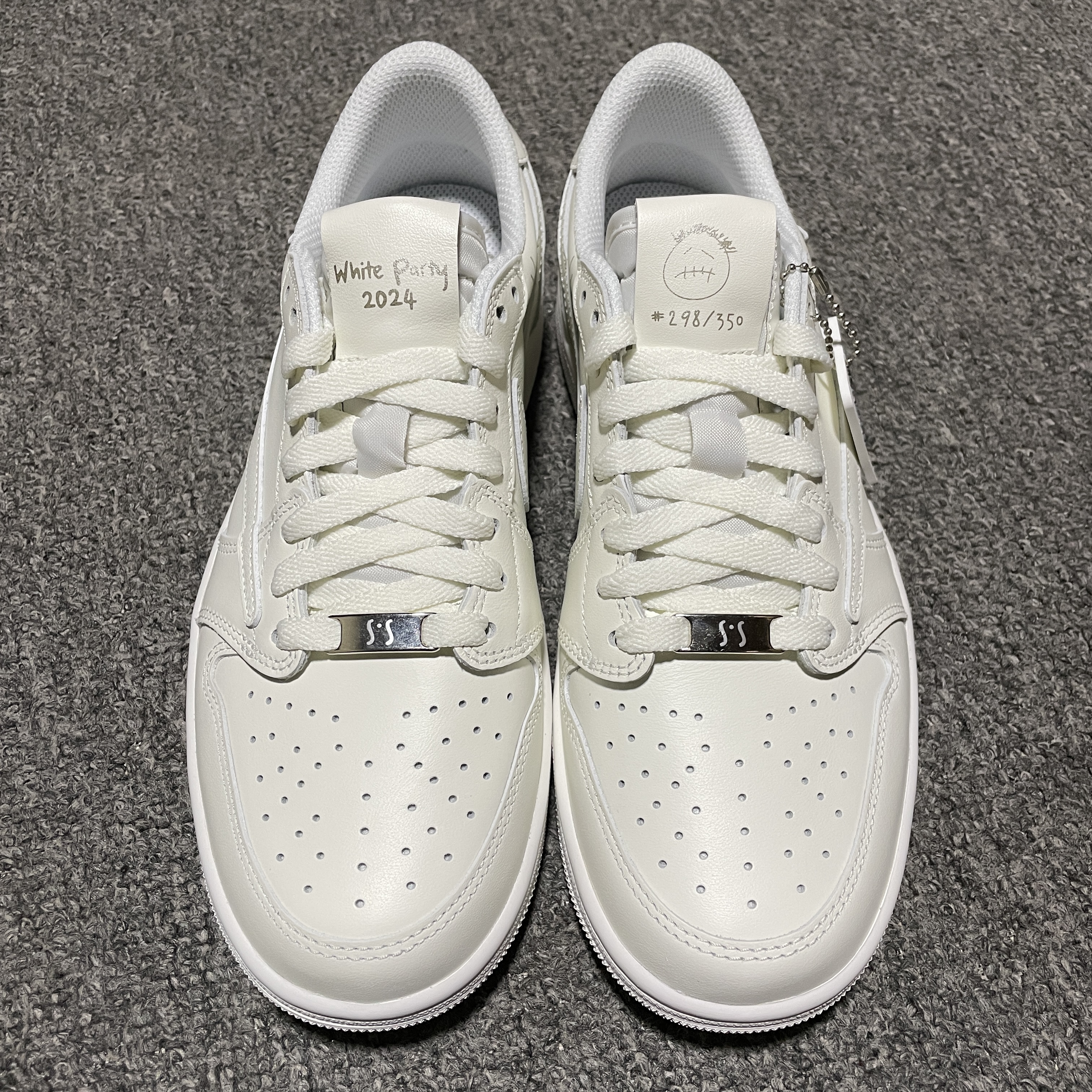 Travis Scott x Nike Air Jordan 1 Low OG “White Party (TD1226-111)