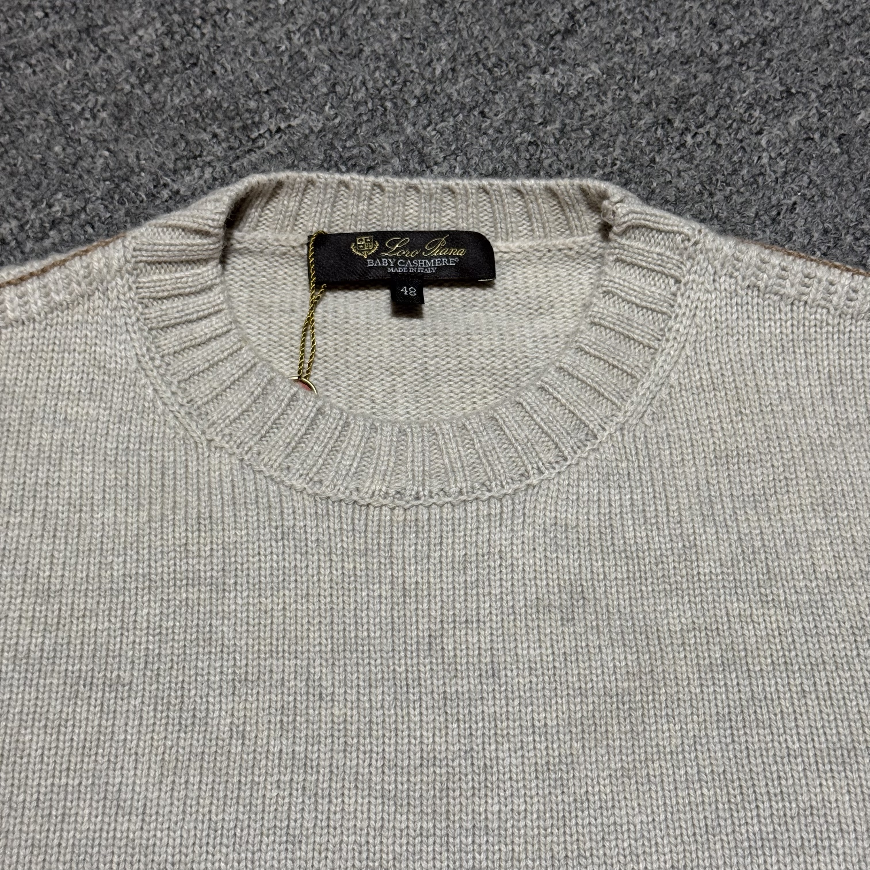 Loro Piana Cervatto Crewneck（FAO5746-B4K1）