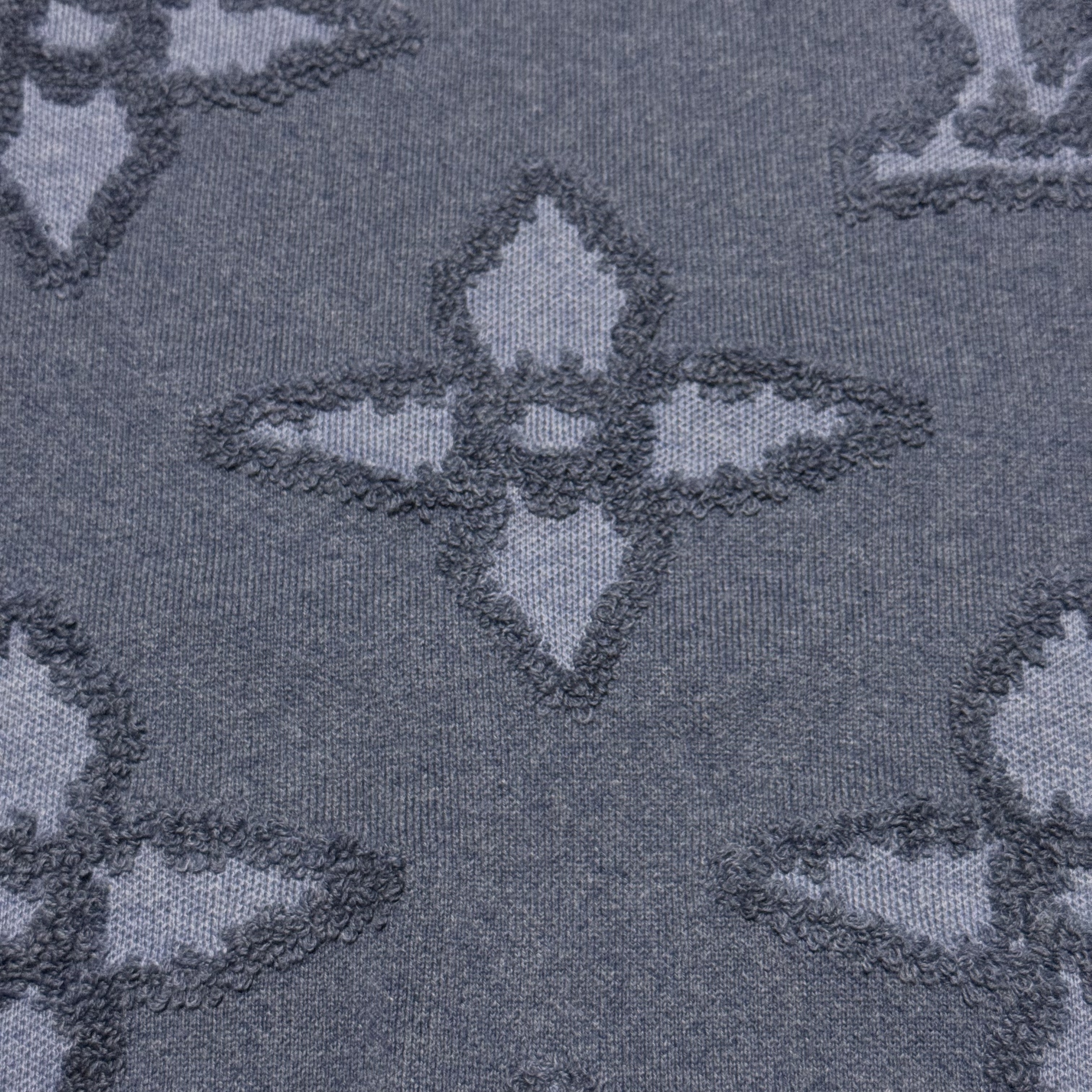 Louis Vuitton Textured cotton crew neck（1AFQQ3）