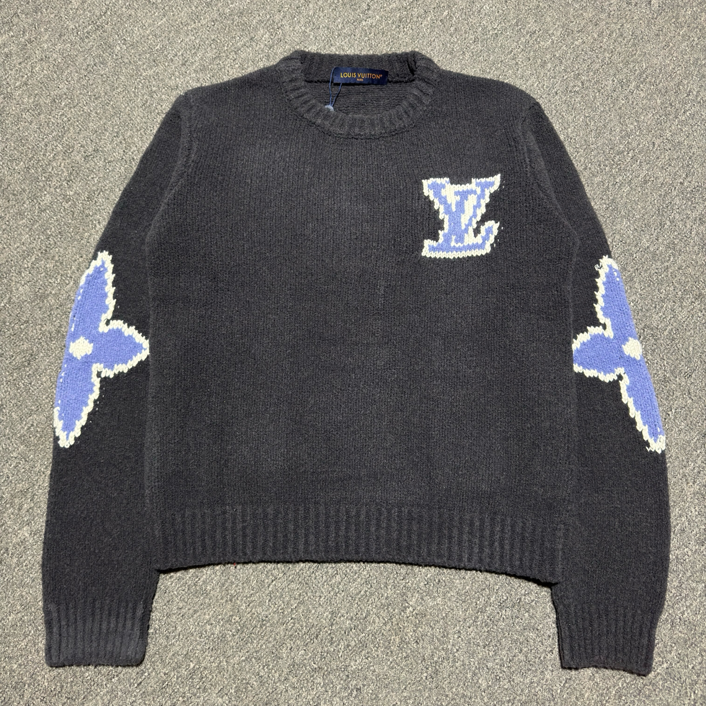 【LOUIS VUITTON】ルイヴィトン ウールブレンド プルオーバー Louis Vuitton ウールブレンドプルオーバー正規品