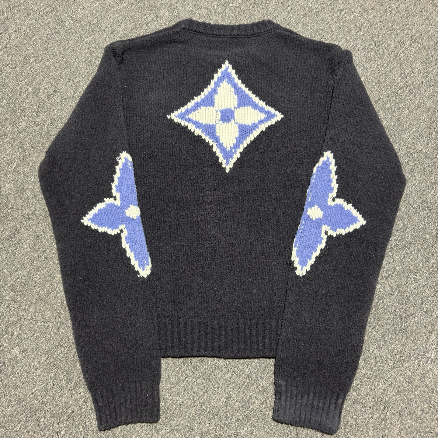 Louis Vuitton Chunky Wool Blend Pullover（1AGJH7）