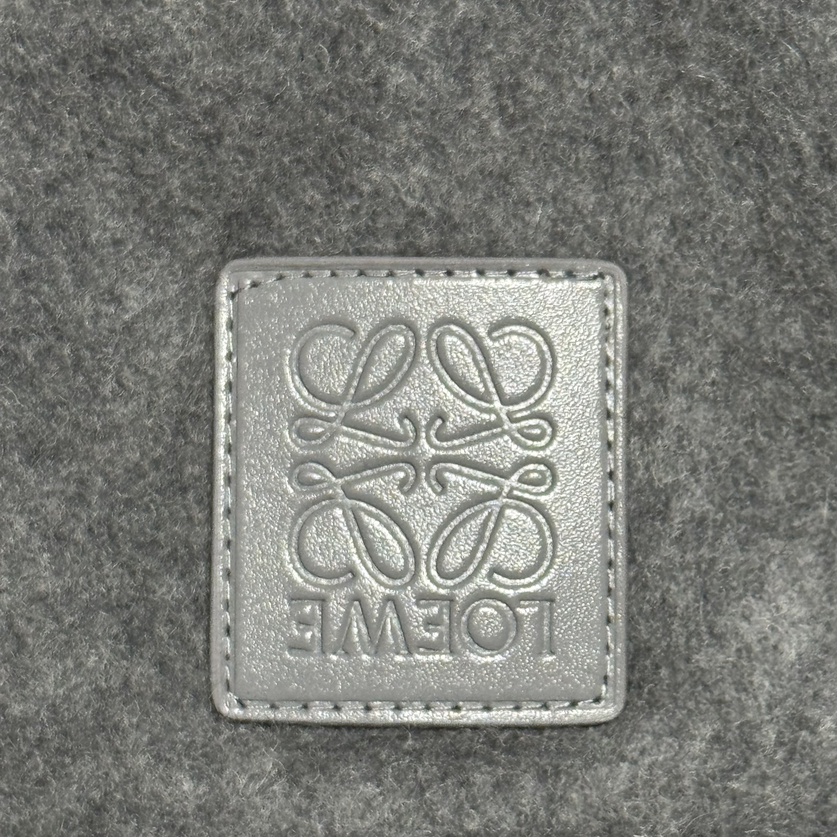 LOEWE Wool zip-up hoodie  (H526Y03WAR-1440）