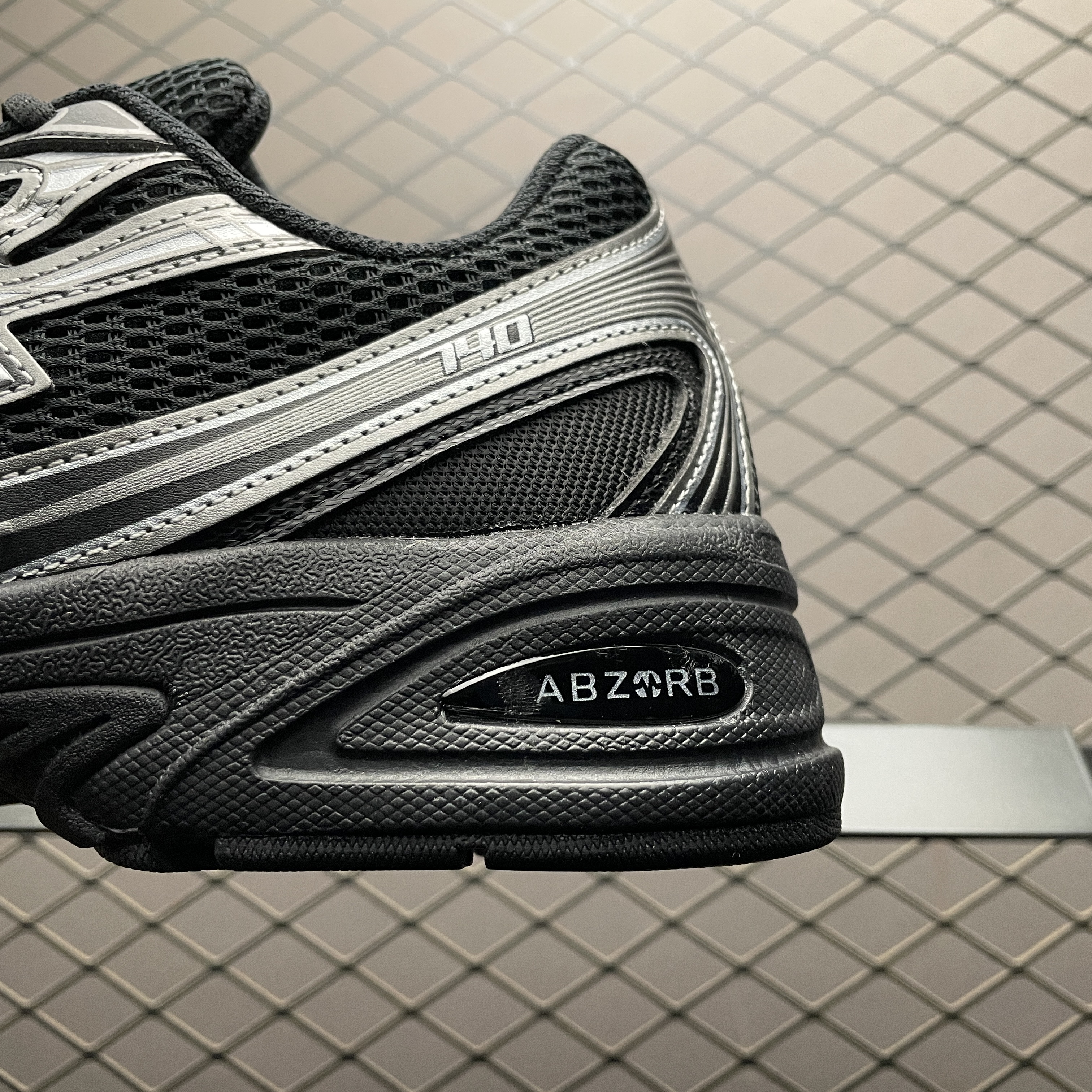 New Balance 740v2 Black Grey Silver(U740BM2）