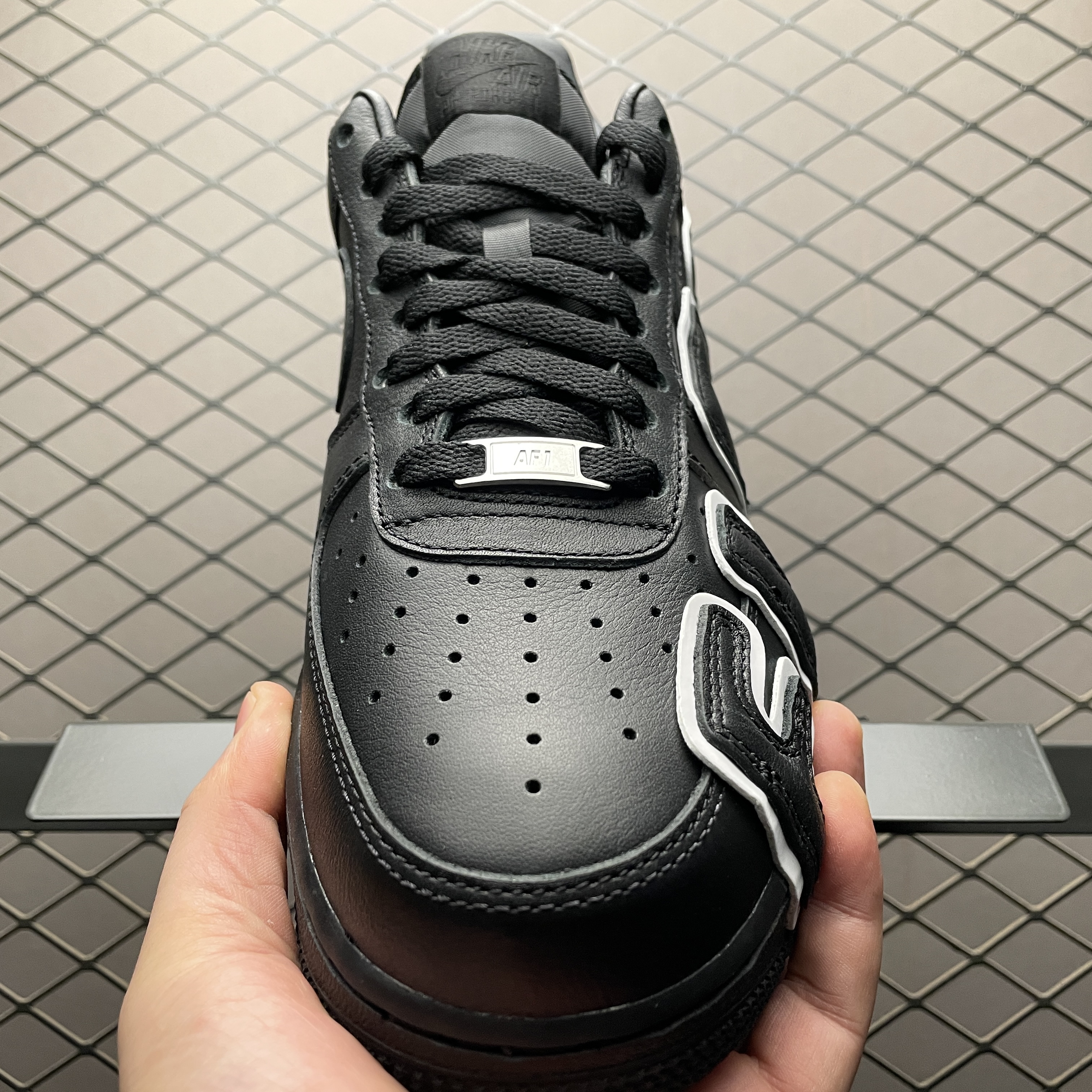 Cactus Plant Flea Market × Nike Air Force 1 Low "Black" (2024)（HJ8463-001）