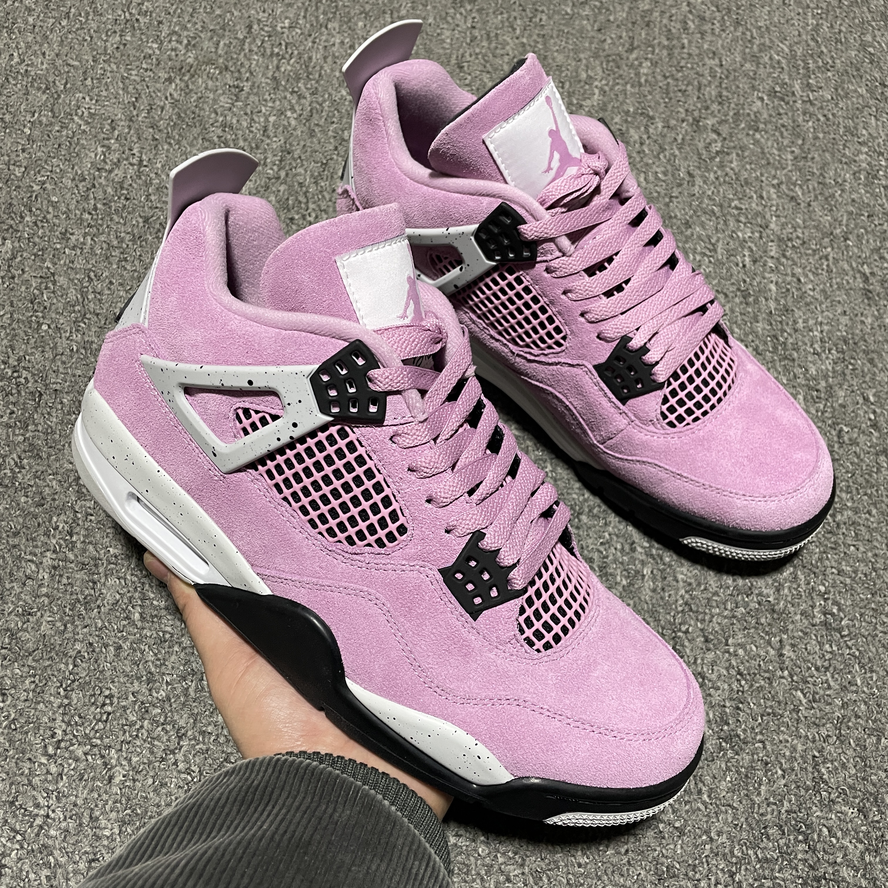 Nike Women's Air Jordan 4 Retro "Orchid"（AQ9129-501）