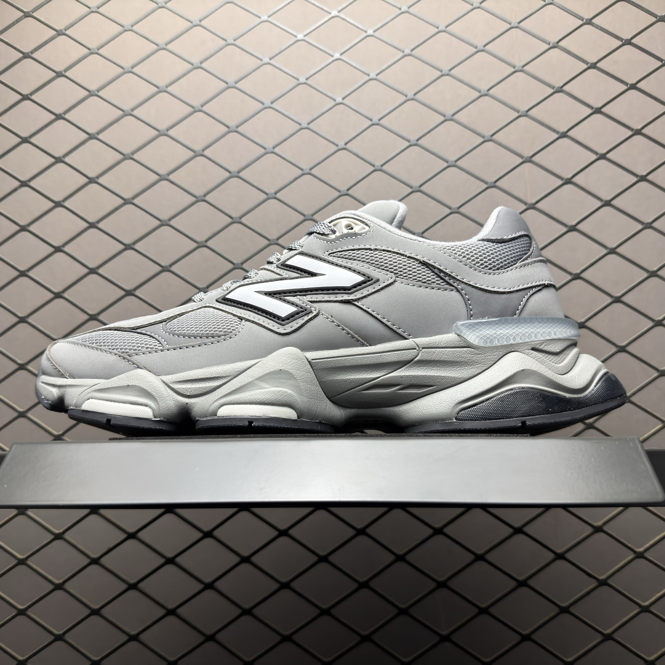 New Balance 9060 'Shadow Grey Castlerock Black' (U9060ZGB)