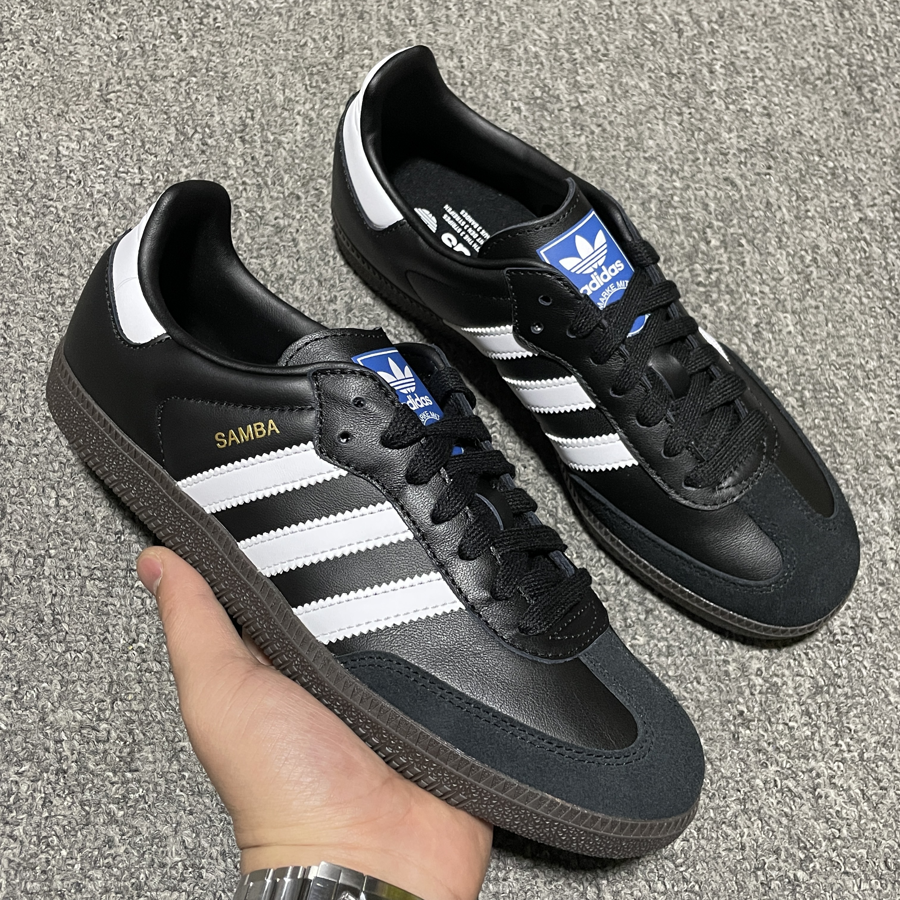 adidas Samba Irak "Core Black/Gum"（GX4041）