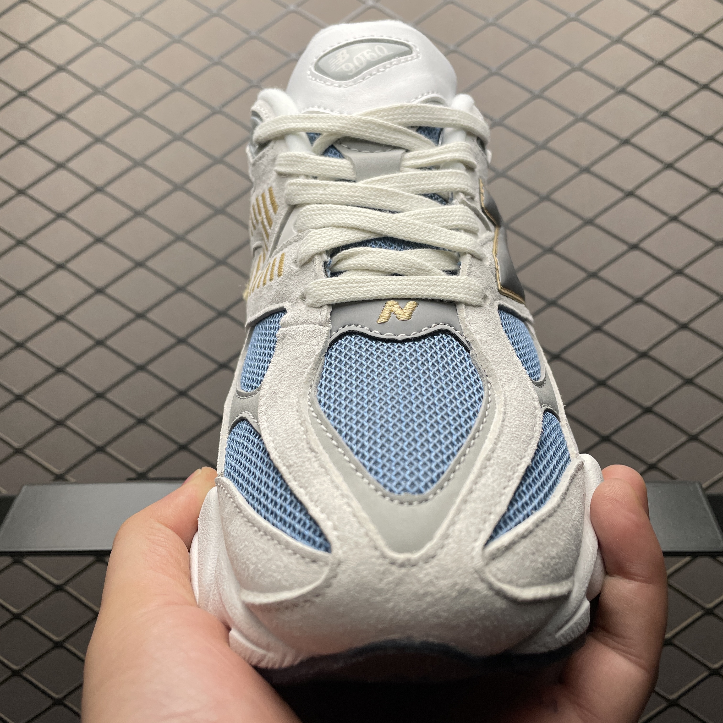 New Balance 9060 "Heron Blue/Gray" (U9060FM）