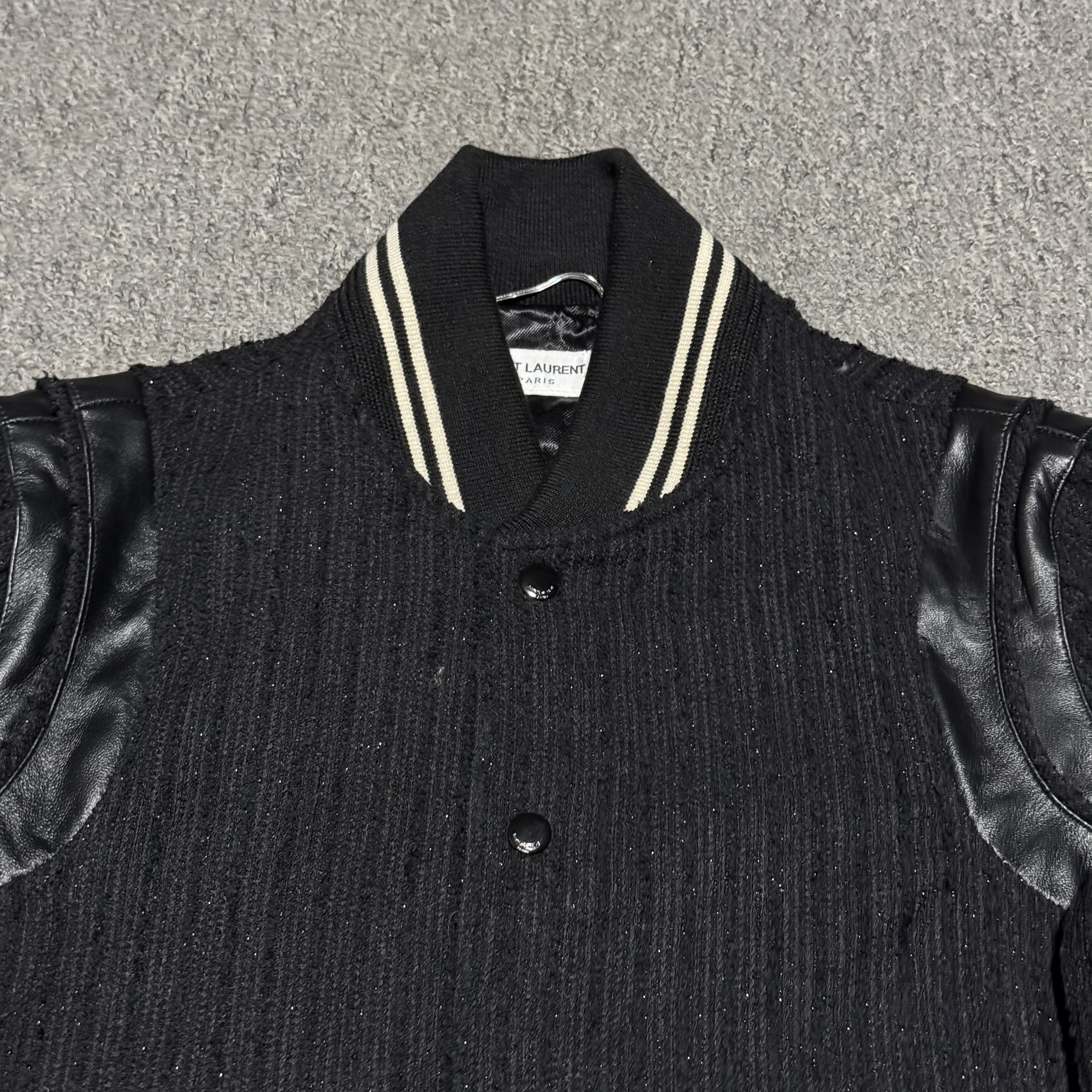 Saint Laurent Teddy Jacket 'Noir'（354718Y2F561002）