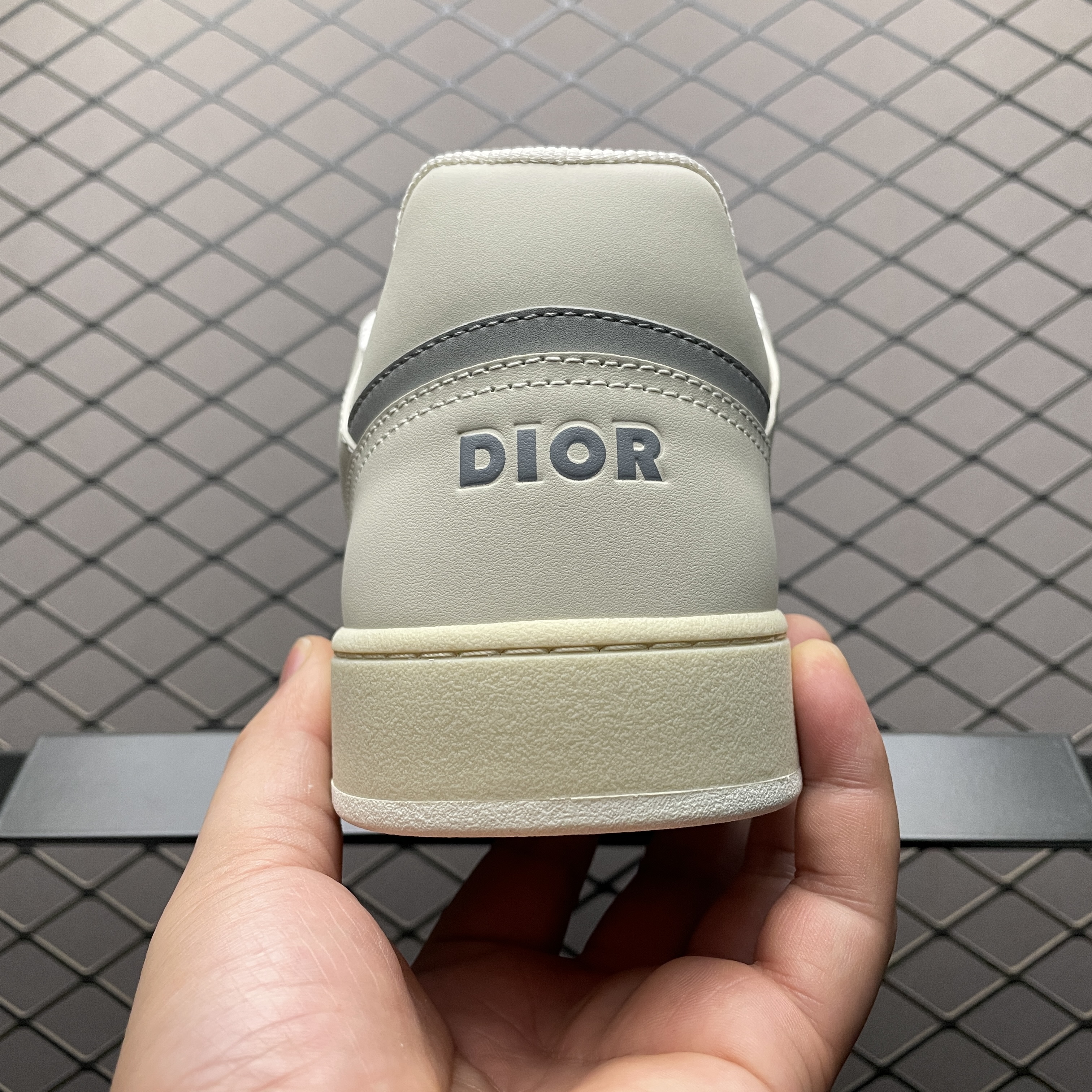 Dior B27 Low Top Sneaker Dior Oblique jacquard "White"（3SN272ZIR_H068）