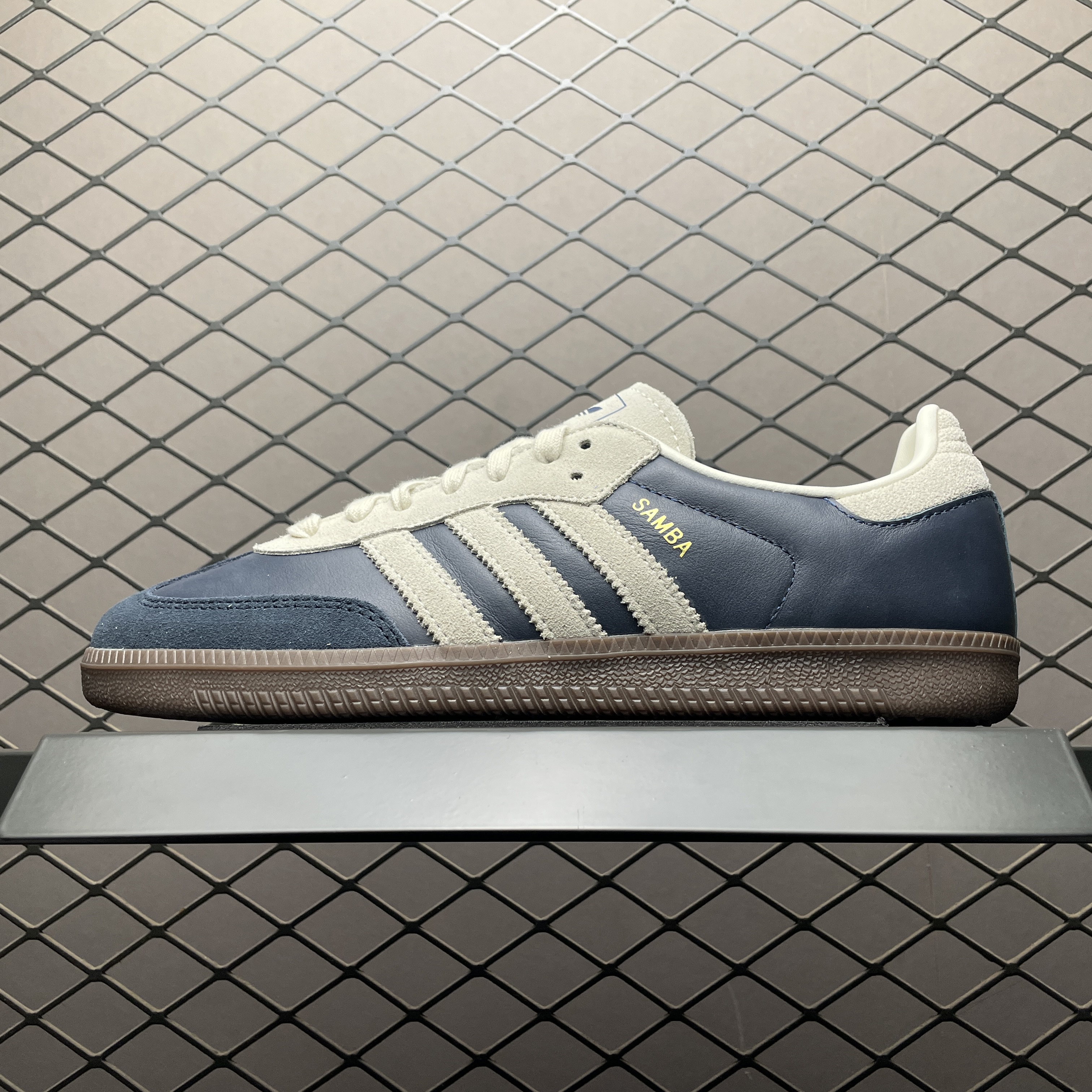 adidas Samba OG Aurora Ink Cream White（JI3217）