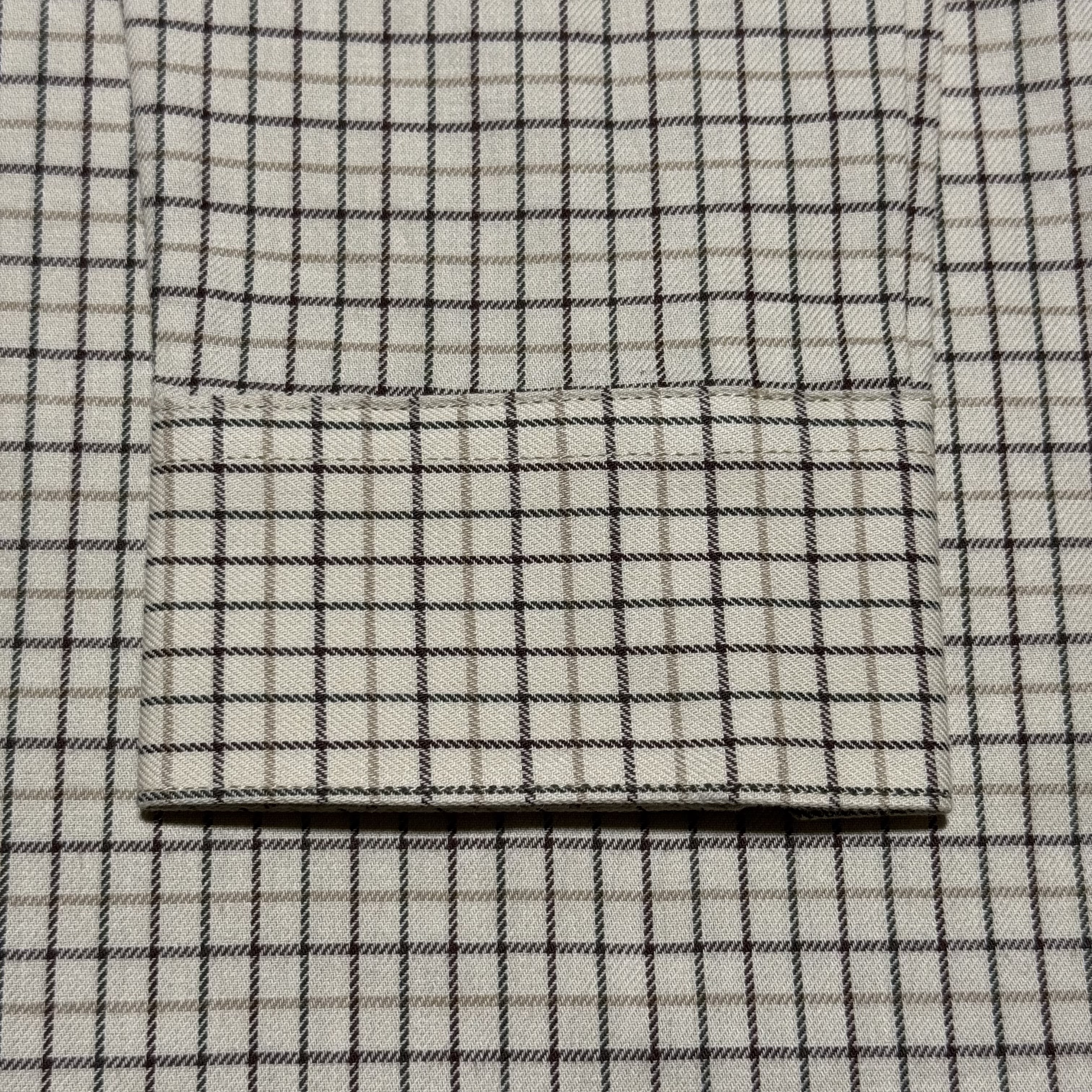 CELINE Loose Shirt 'Beige/Camel/Marron'  (2C982113Q-02MX）