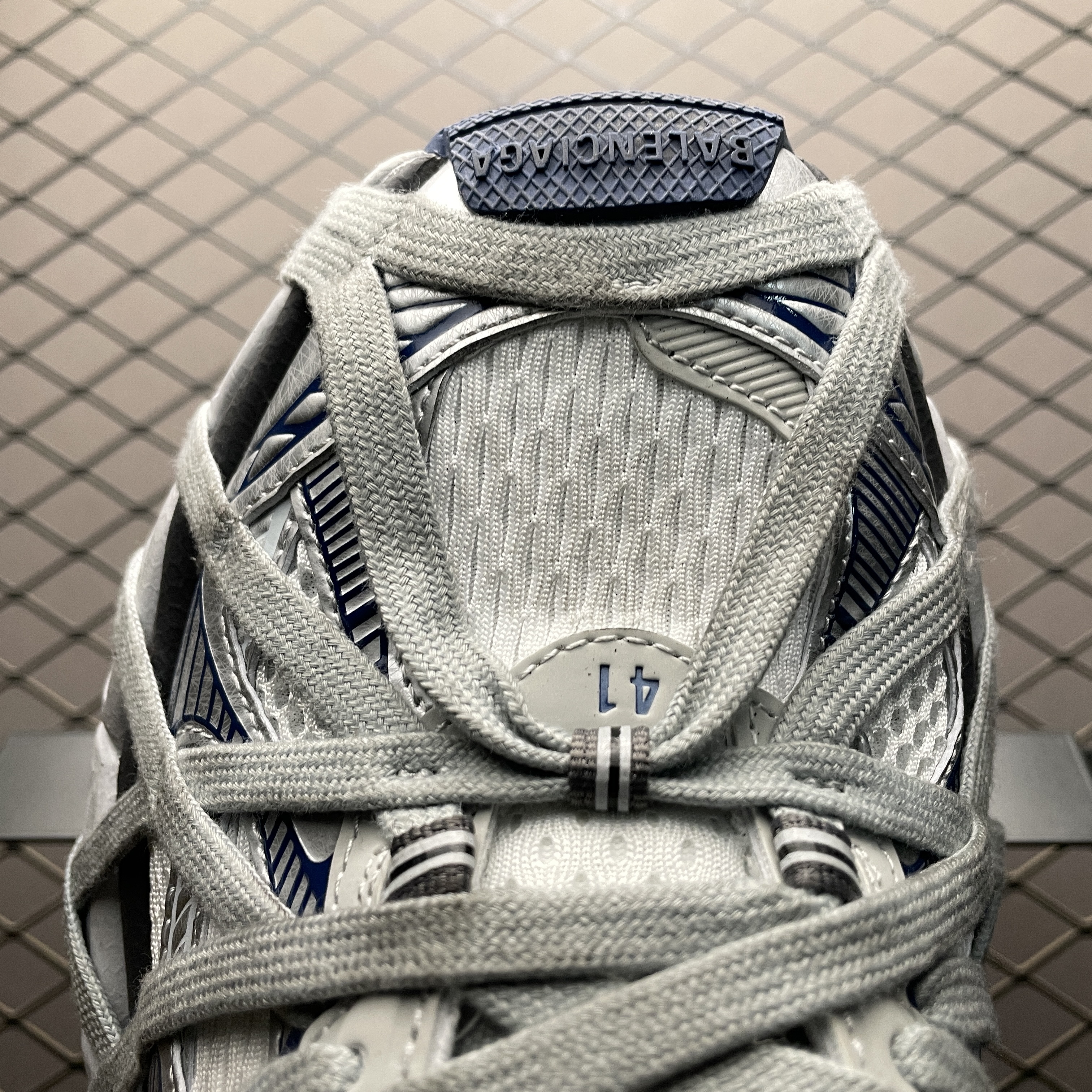 Balenciaga 3xl Extreme Lace White / Grey（778698W3XLL9114）