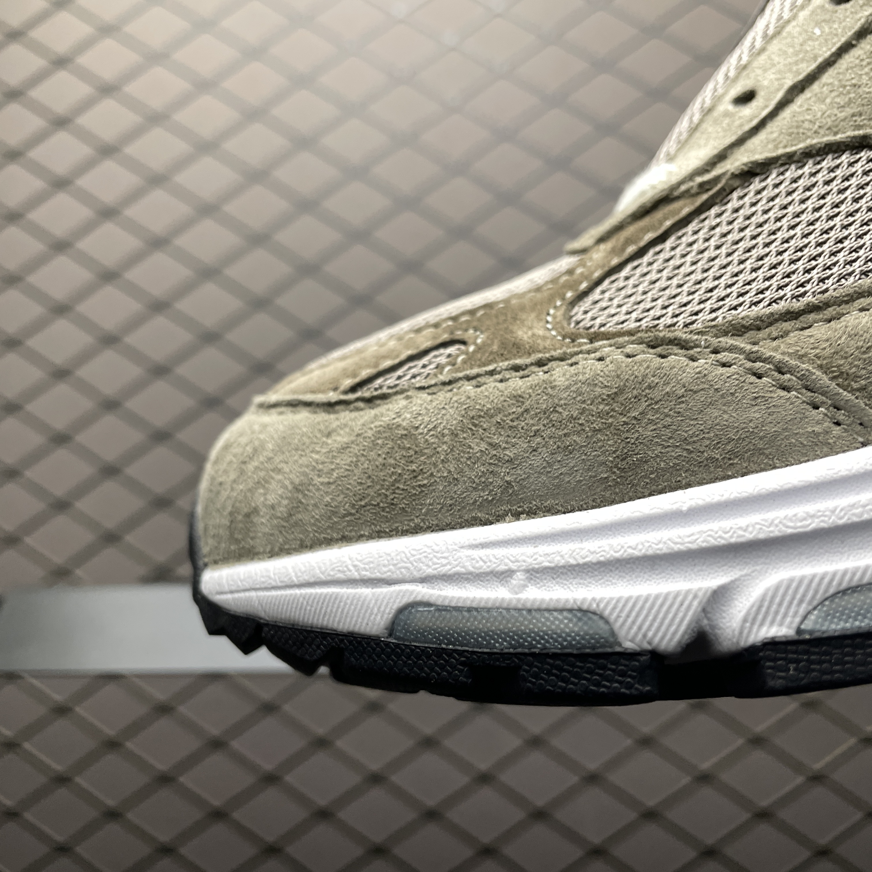 JJJJound × New Balance 993 "Mushroom/White" (U993JJ）