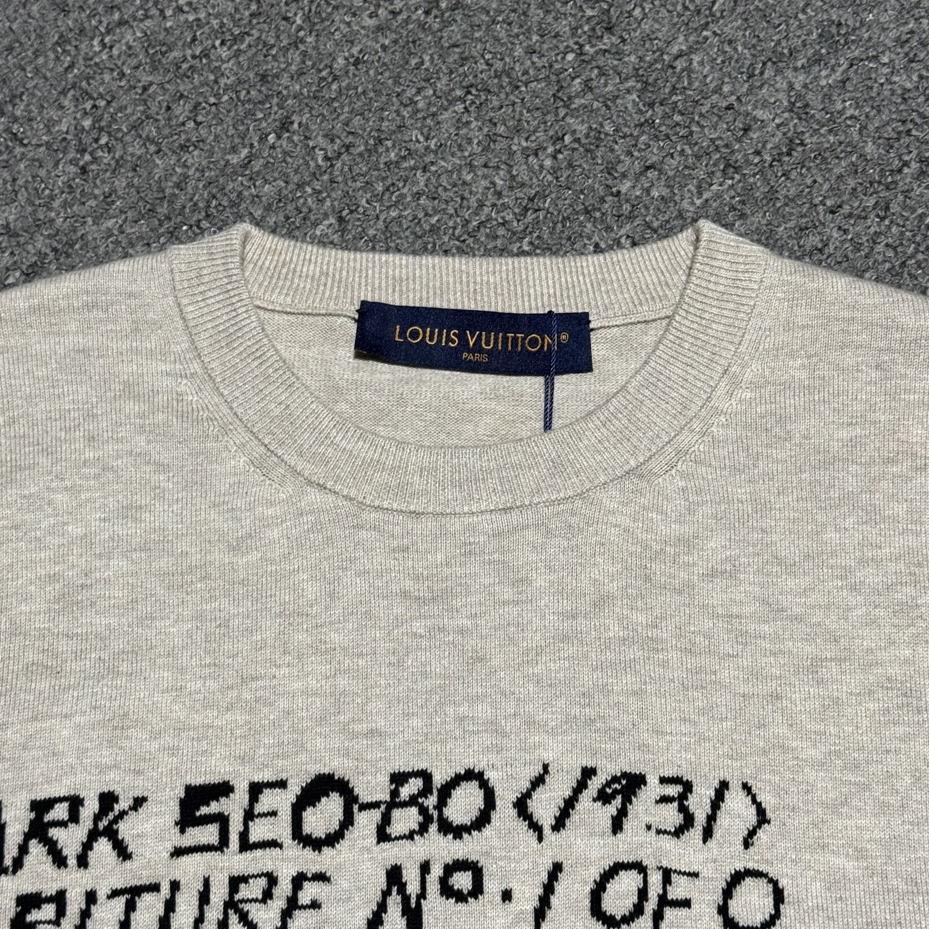 Louis Vuitton  LV x Park Seo-Bo crew neck（1AFXYN)