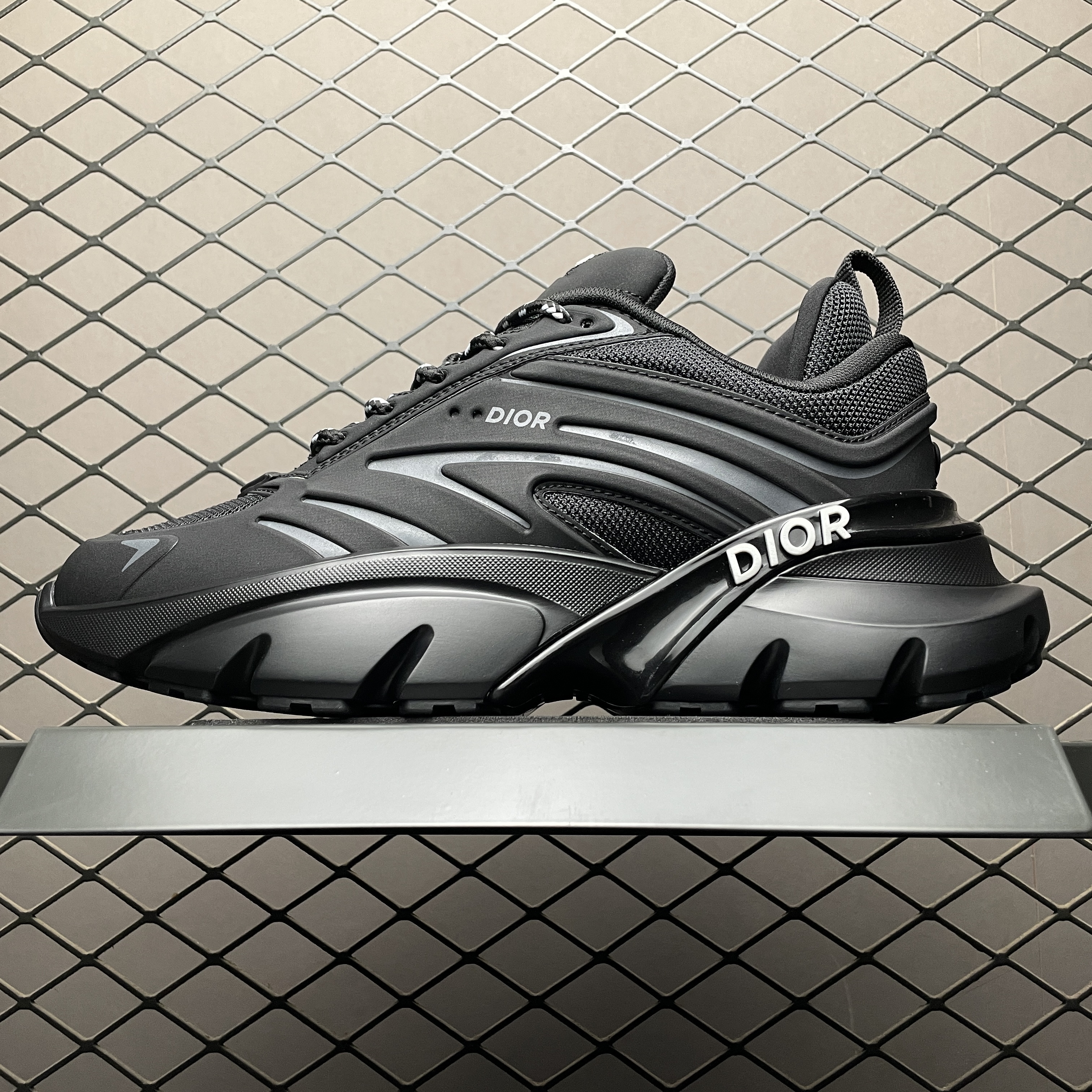 Dior B44 Blade Sneaker "Black"（3SN306ZZY_H981）