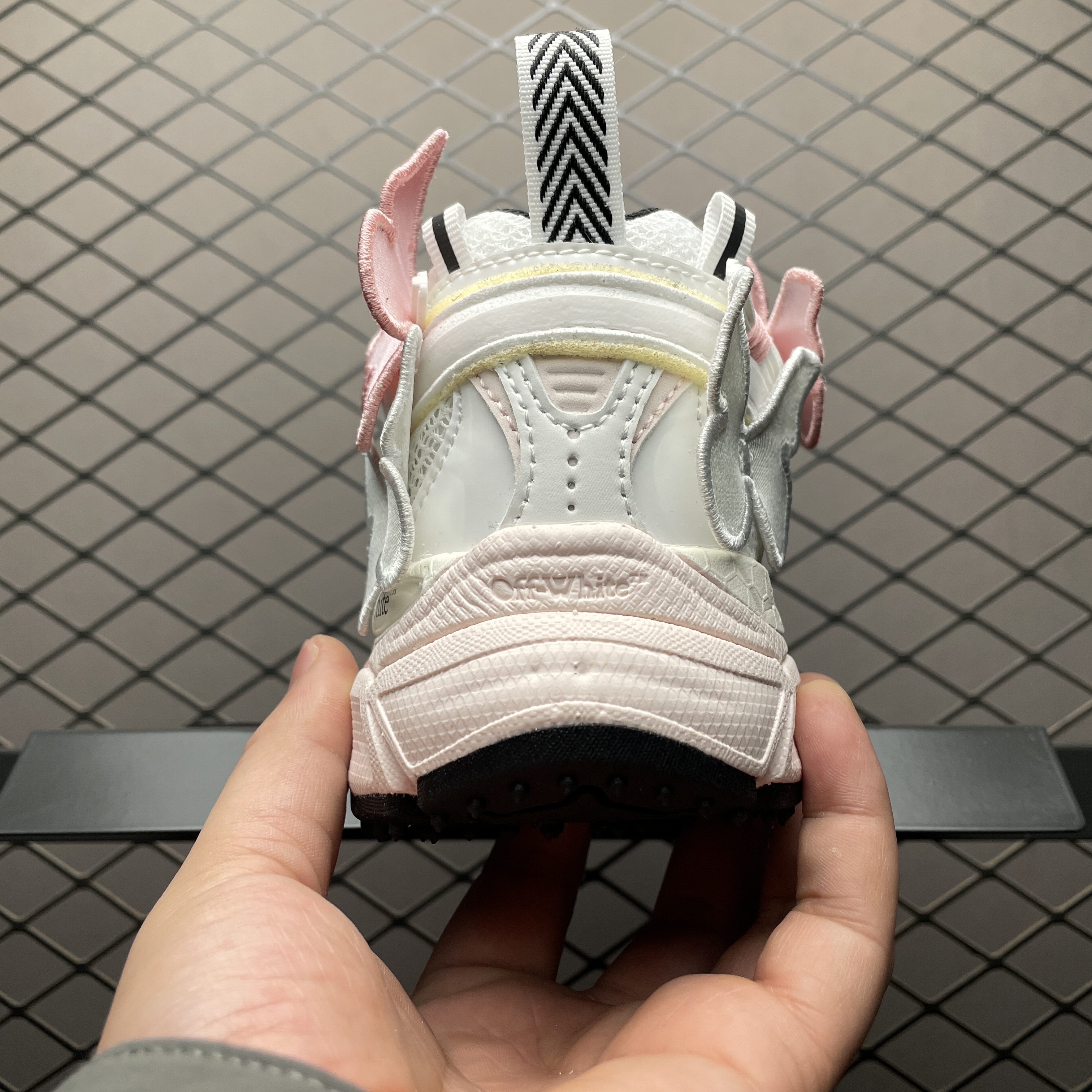 OFF-WHITE Be Right Back Pink White Butterflies (Women's) (OWIA289W24FAB0023001)