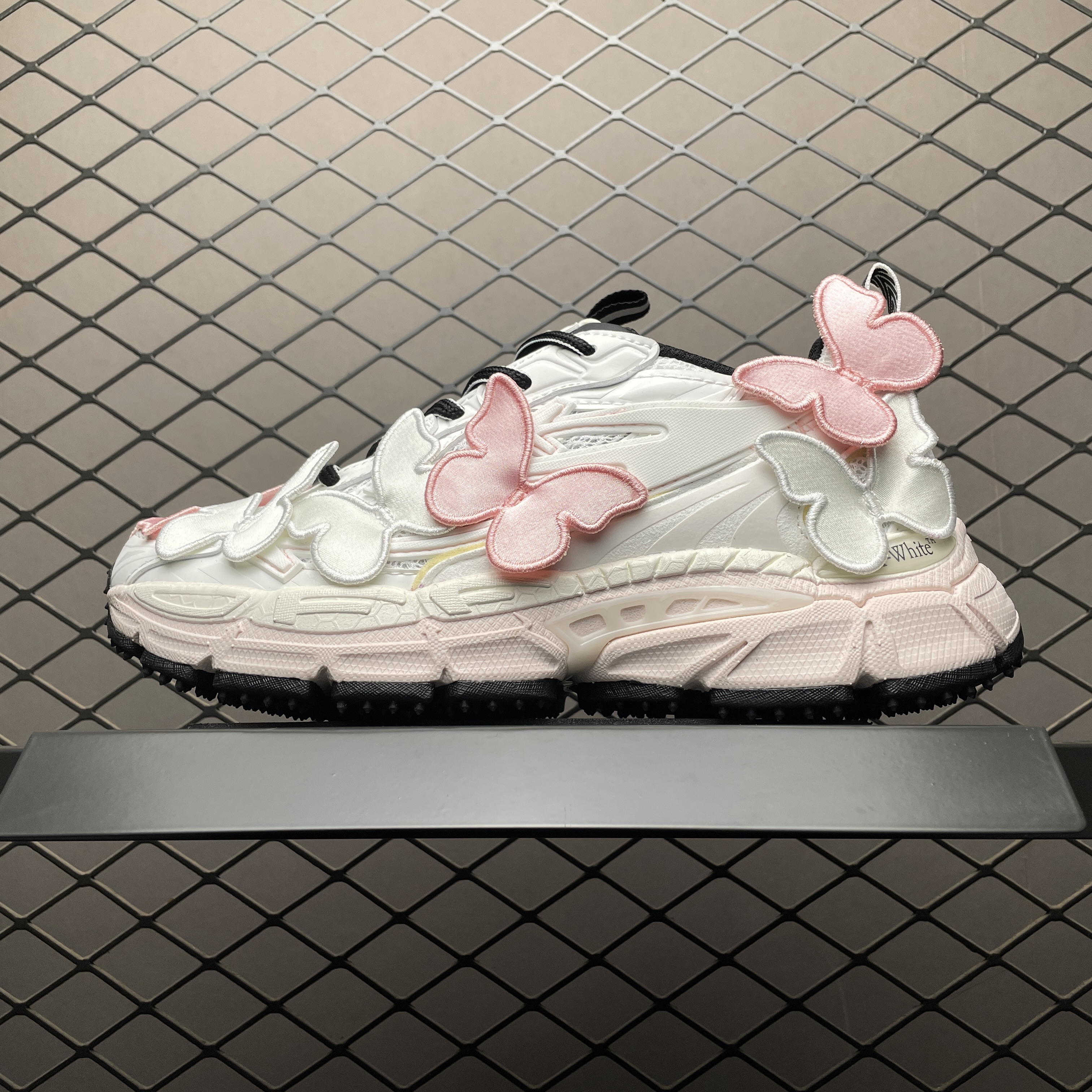 OFF-WHITE Be Right Back Pink White Butterflies (Women's) (OWIA289W24FAB0023001)