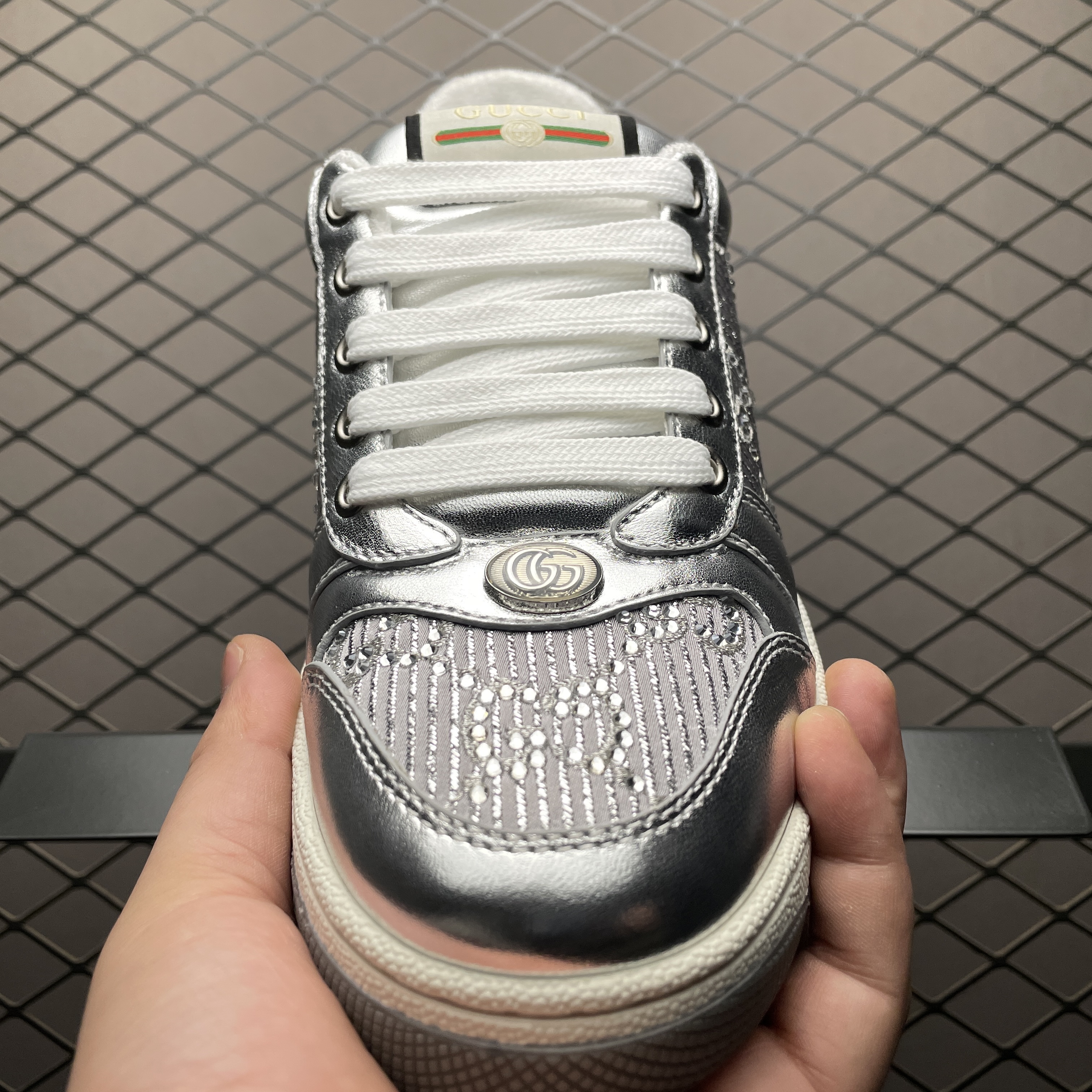 Gucci Screener sneakers for Women（777271AAC088147）