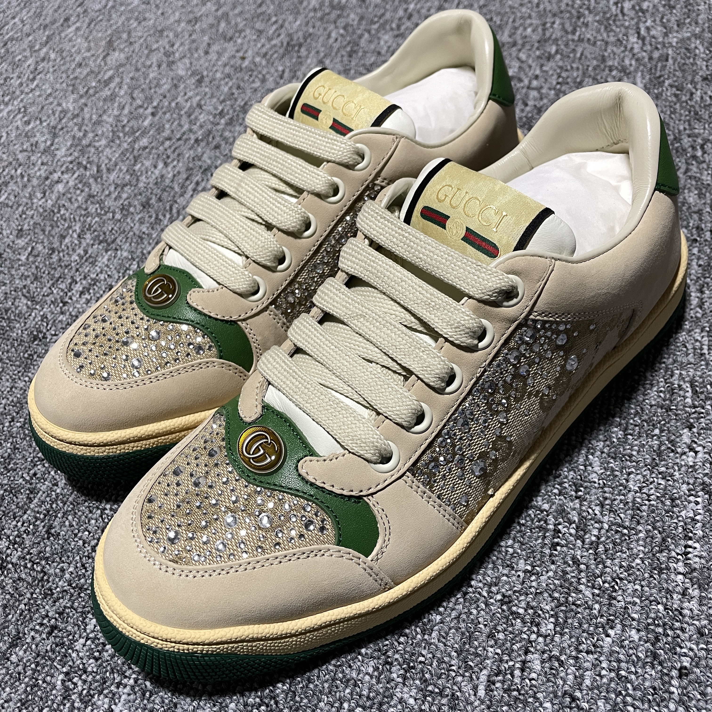 Gucci Screener sneakers for Women（812041AAEB29541）