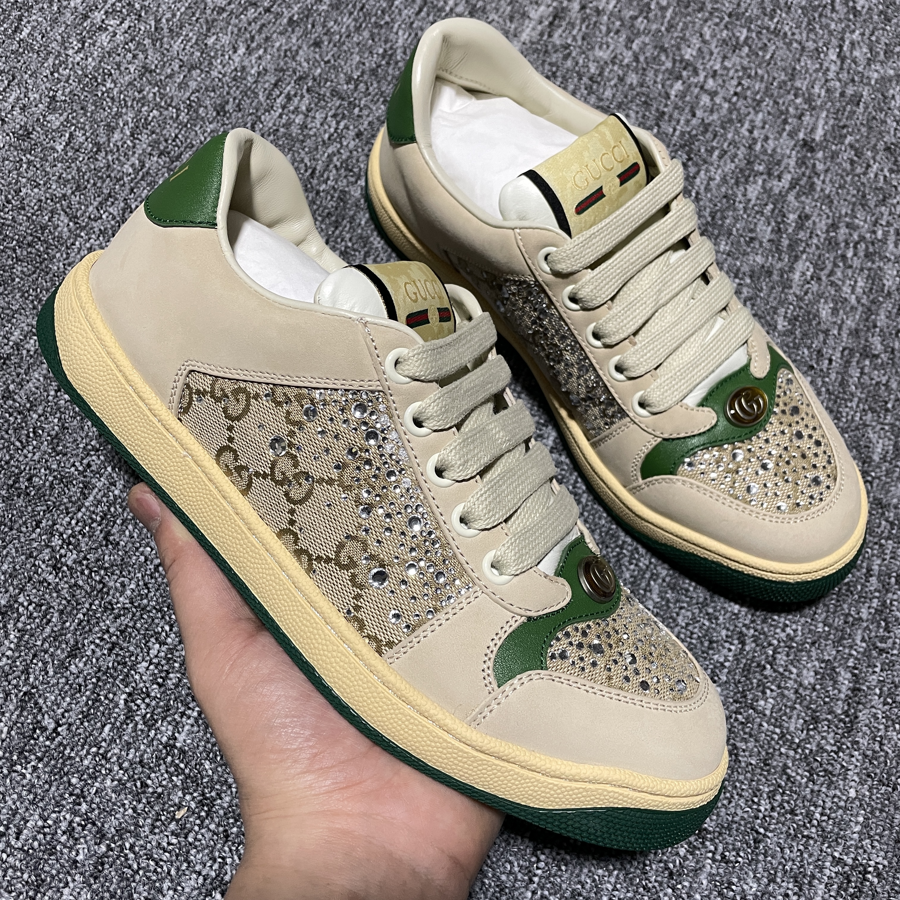 Gucci Screener sneakers for Women（812041AAEB29541）