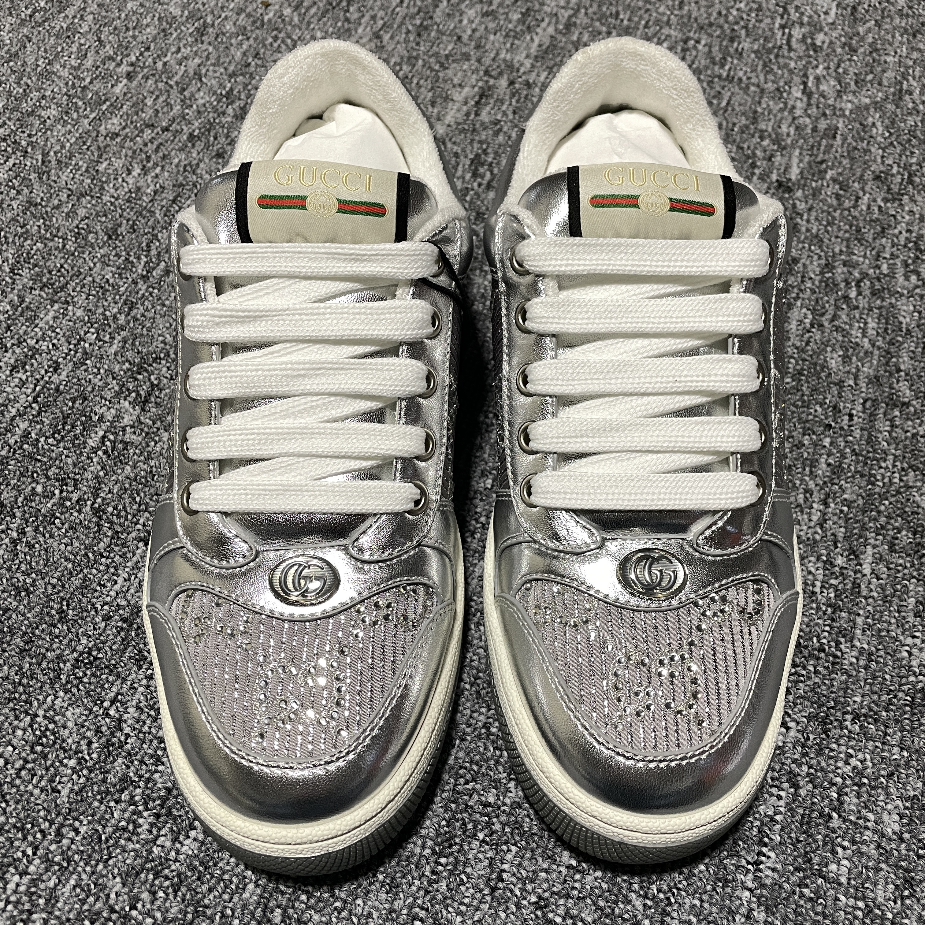 Gucci Screener sneakers for Women（777271AAC088147）