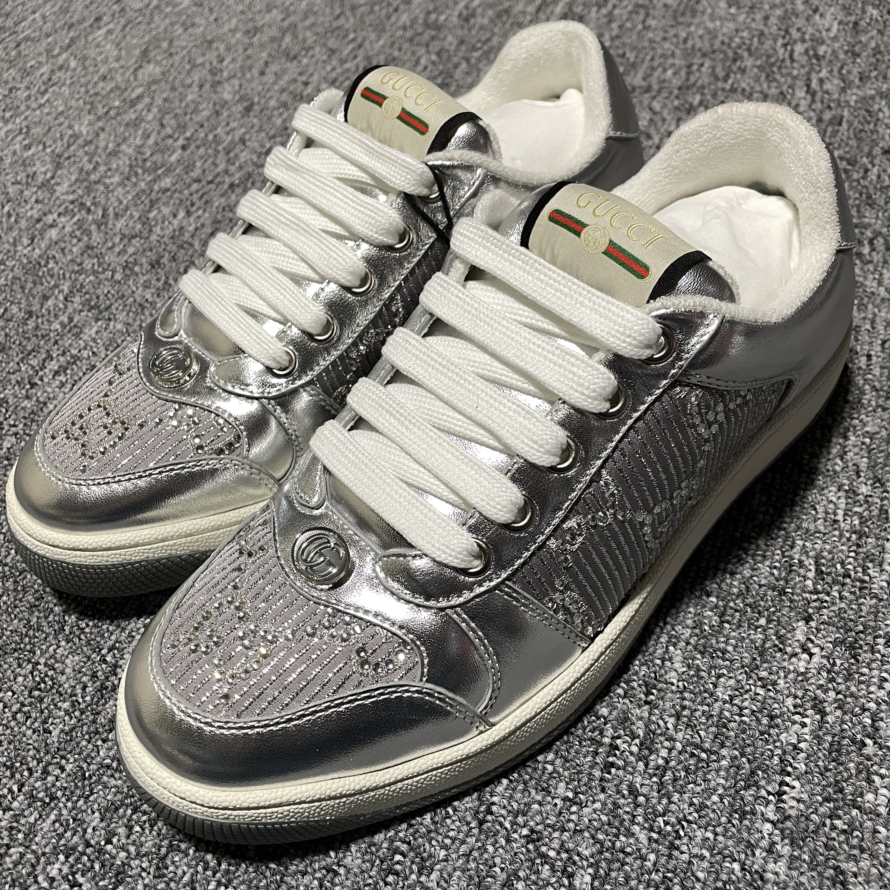 Gucci Screener sneakers for Women（777271AAC088147）