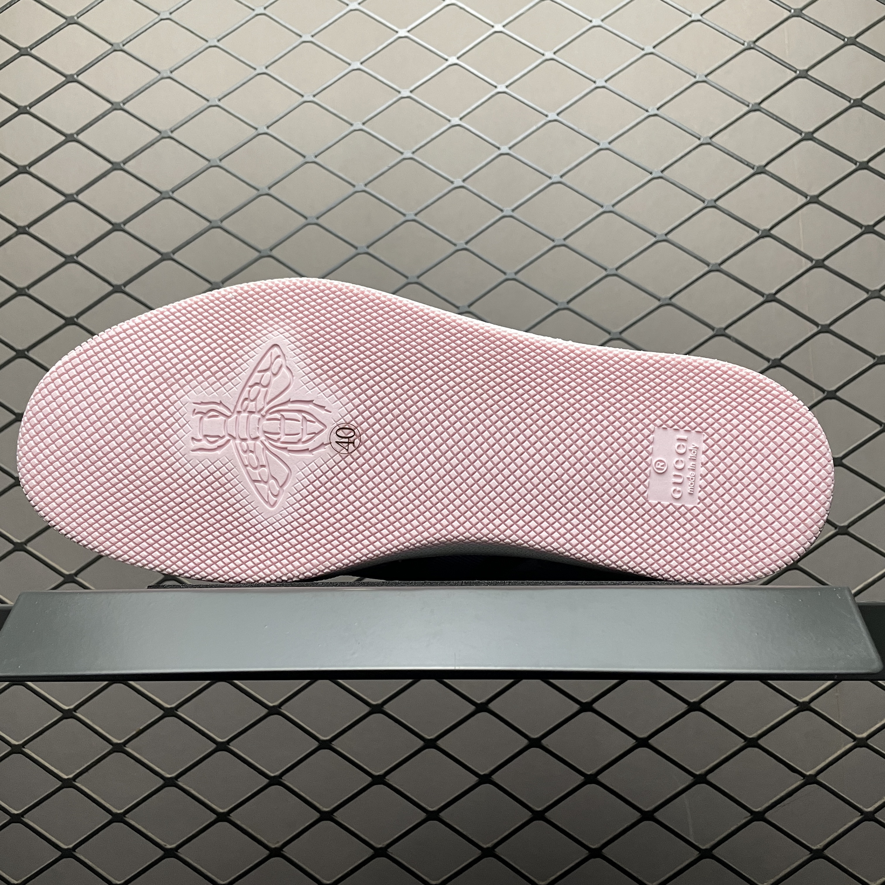 Gucci Screener Low-Top Sneakers 'White Pink'（677423HVKI09090）