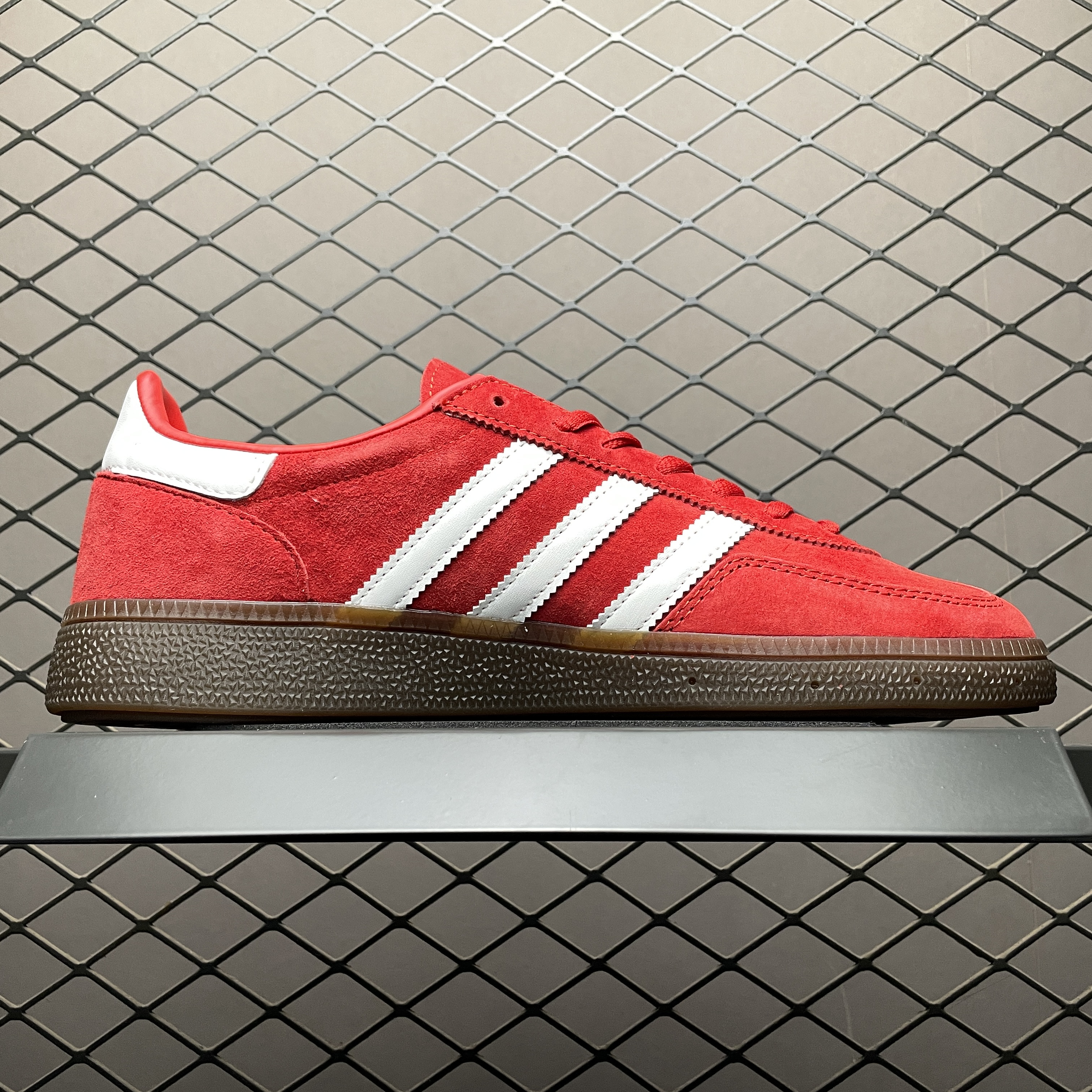 adidas Originals Handball Spezial "Scarlet/Footwear White/Gum"（FV1227）
