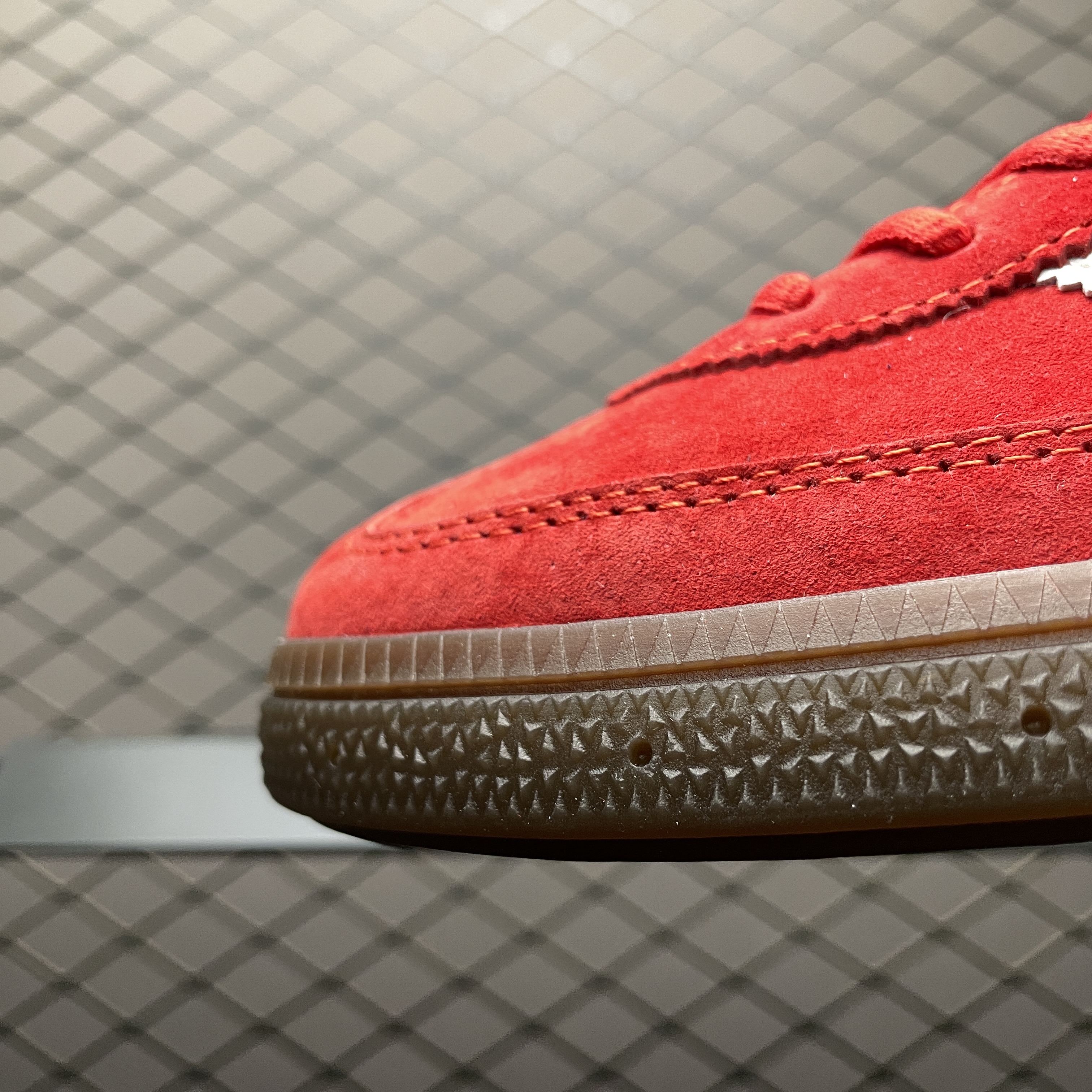 adidas Originals Handball Spezial "Scarlet/Footwear White/Gum"（FV1227）
