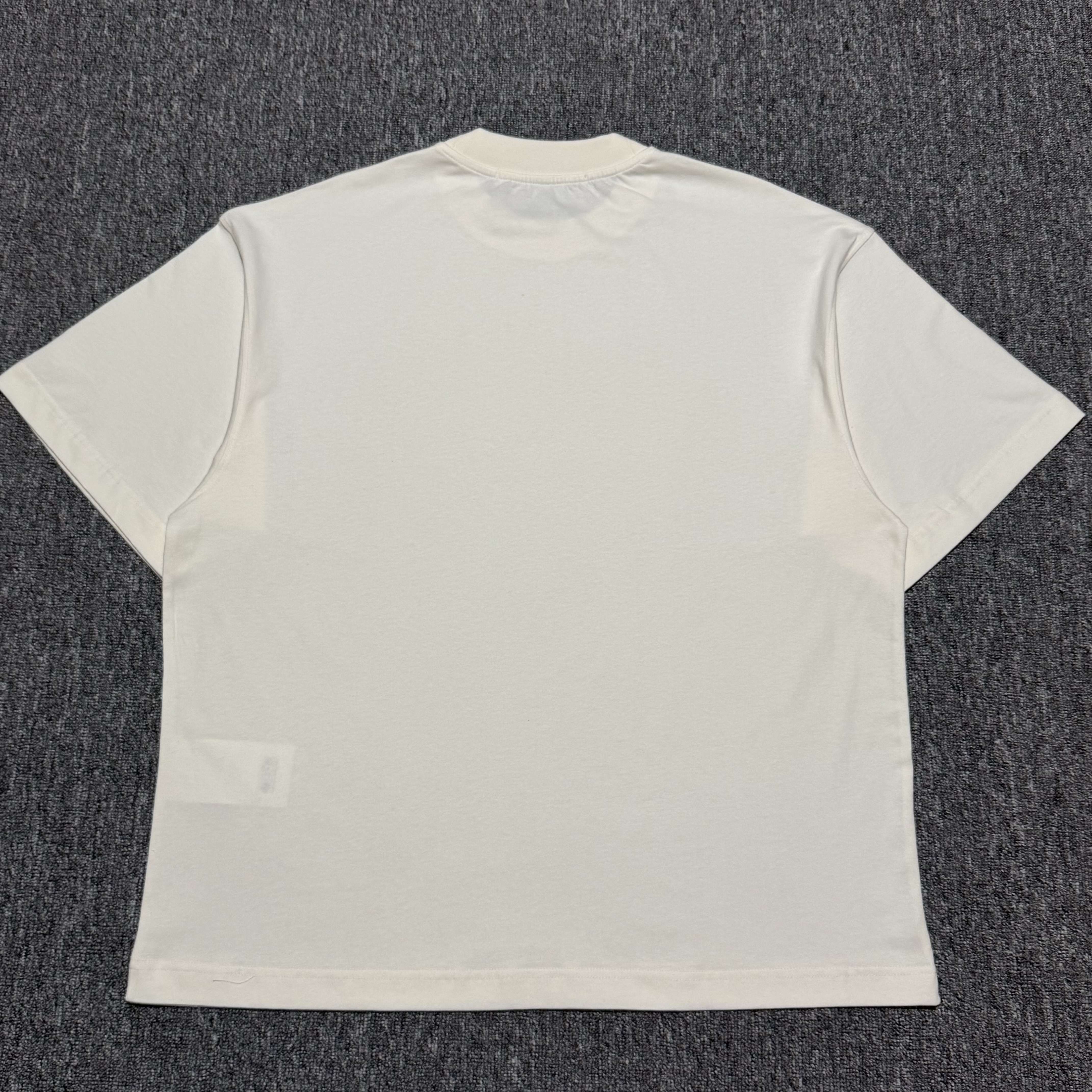 alexanderwang Unisex Logo-Print Cotton T-Shirt  (UCC2251835120-Retro white）