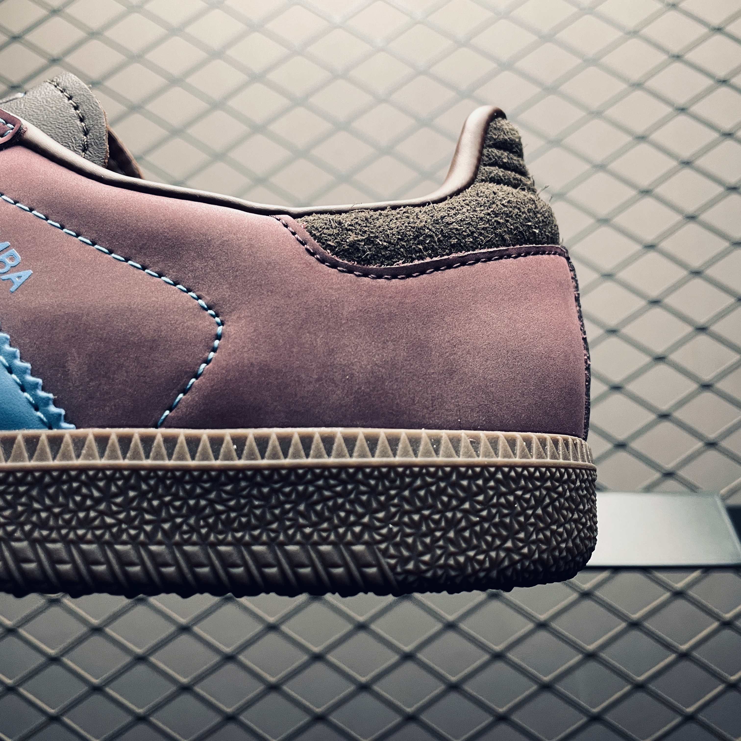 adidas Samba OG Shadow Brown Sky Rush（JI2733）